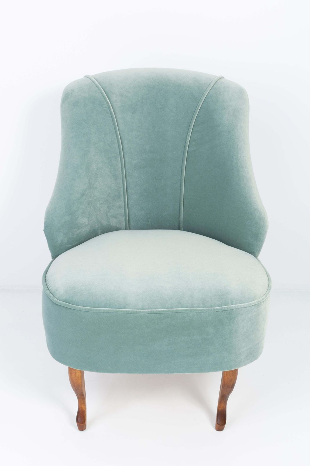 photo vinterior Set Of Two 20th Century Art Deco Mint Armchairs, Germany, 1950s