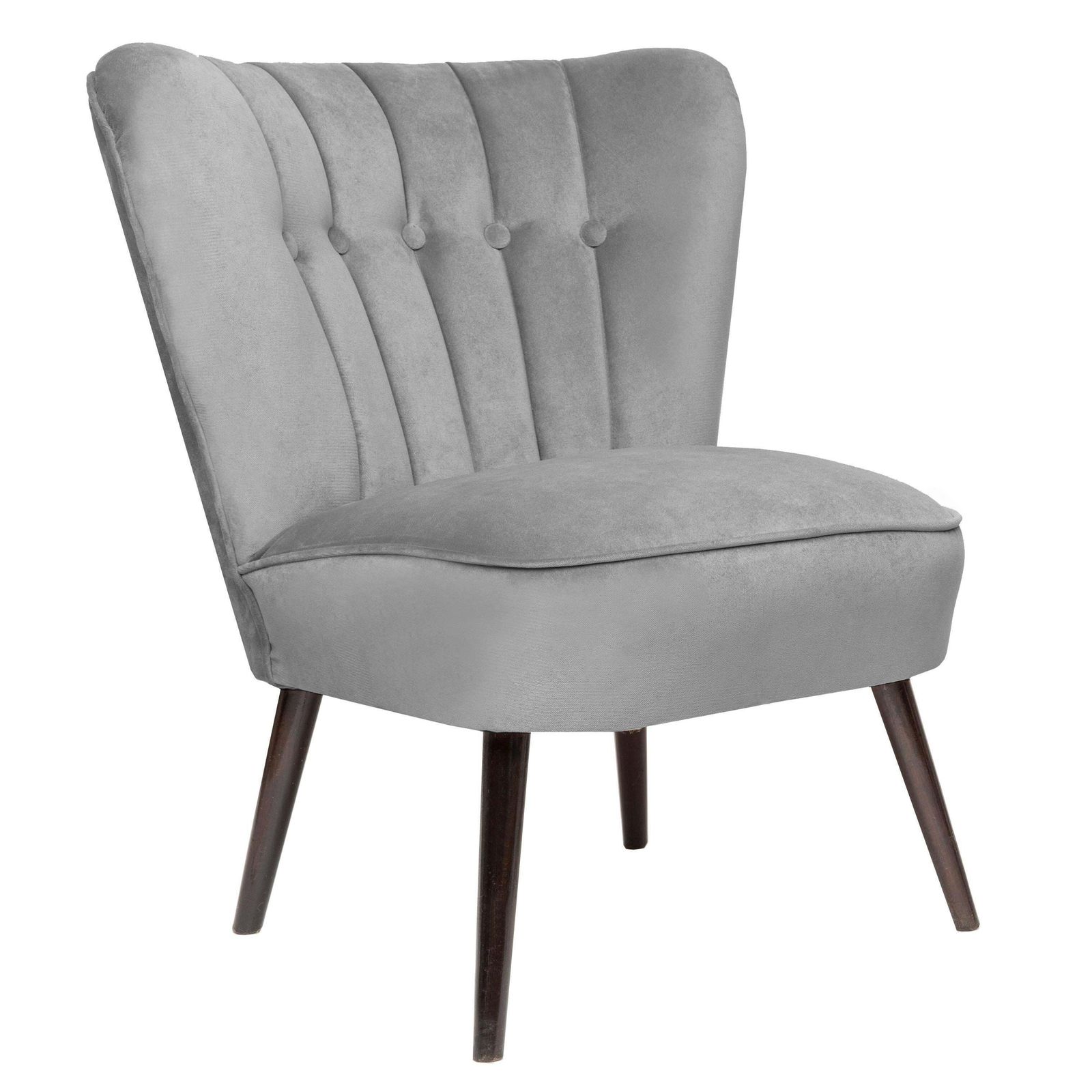 Paar Grijze Duitse Mid Century Velvet Club Fauteuils, Jaren 1960 photo furniture