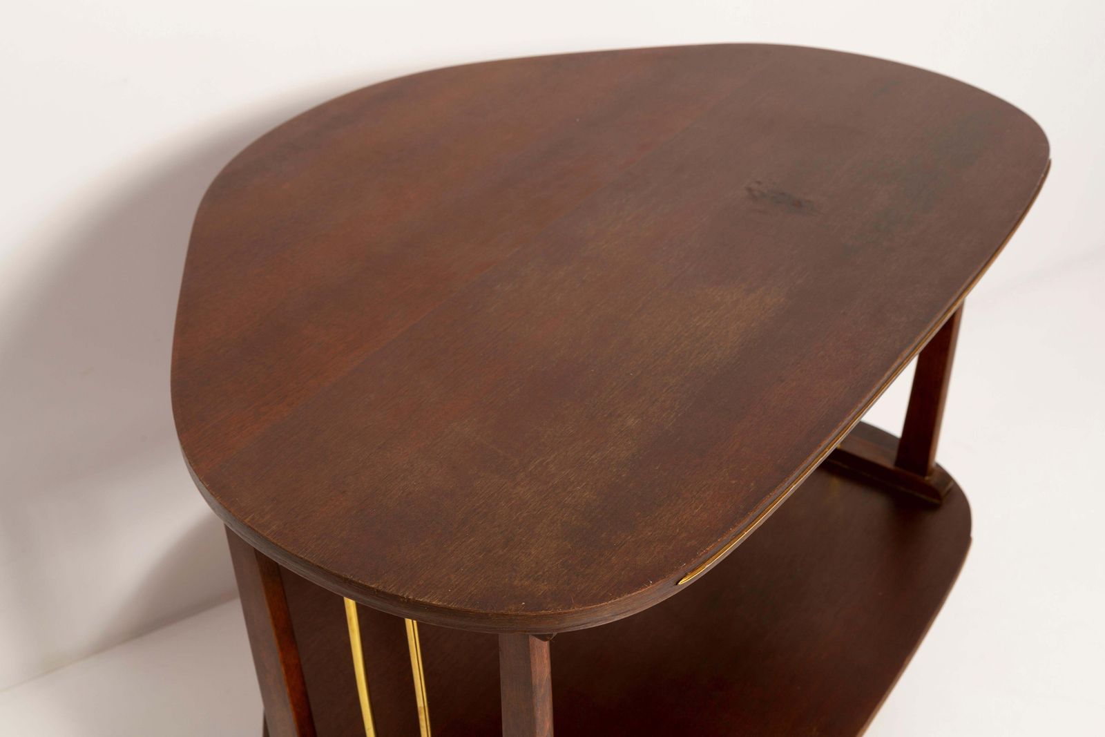 Mid Century Modern Vintage Tv Side Table, Beechwood, Poland, 1960s photo buy
