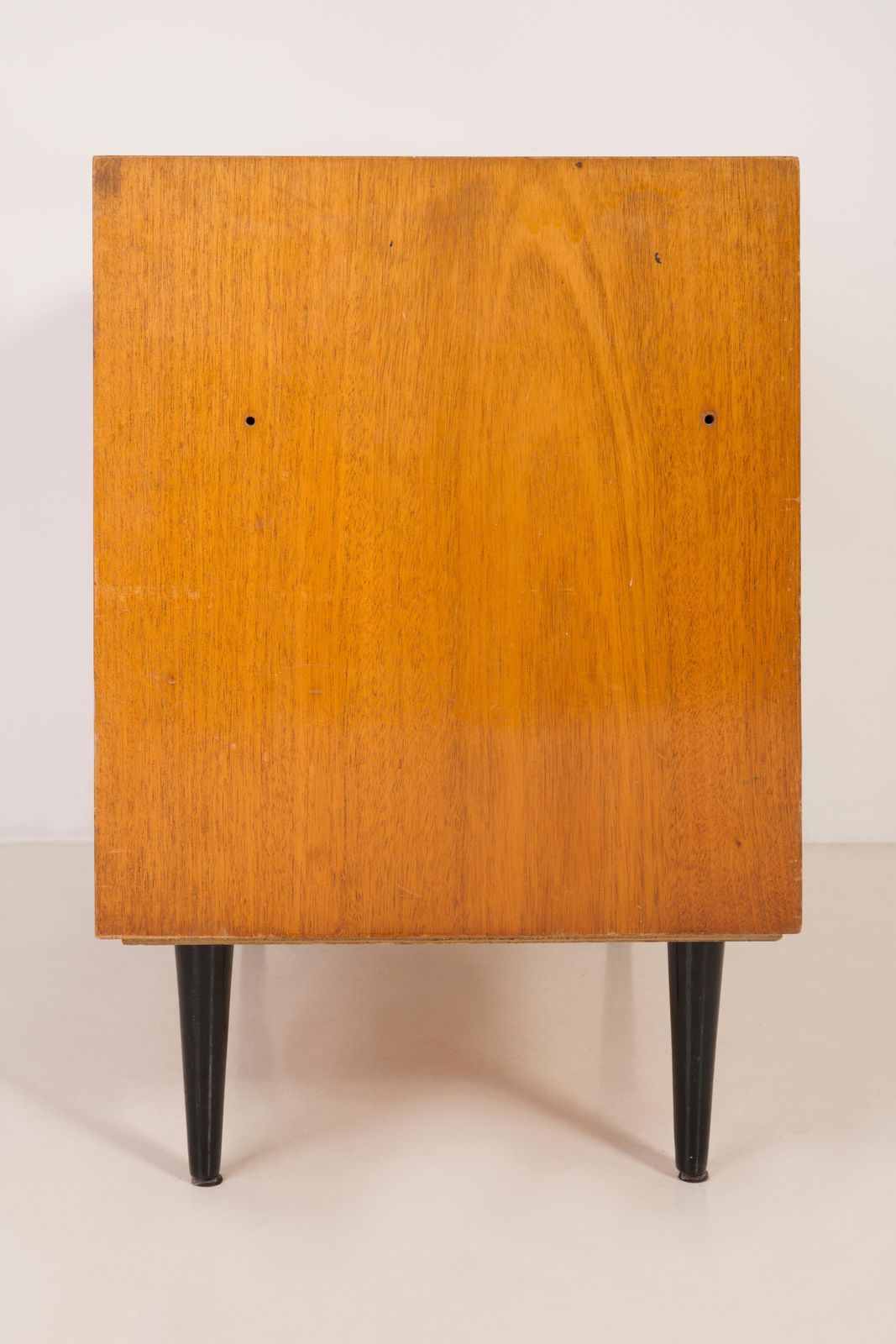 Set Of Three Mid Century Modern Vintage Sideboards, Wood, Poland, 1960s photo vinterior