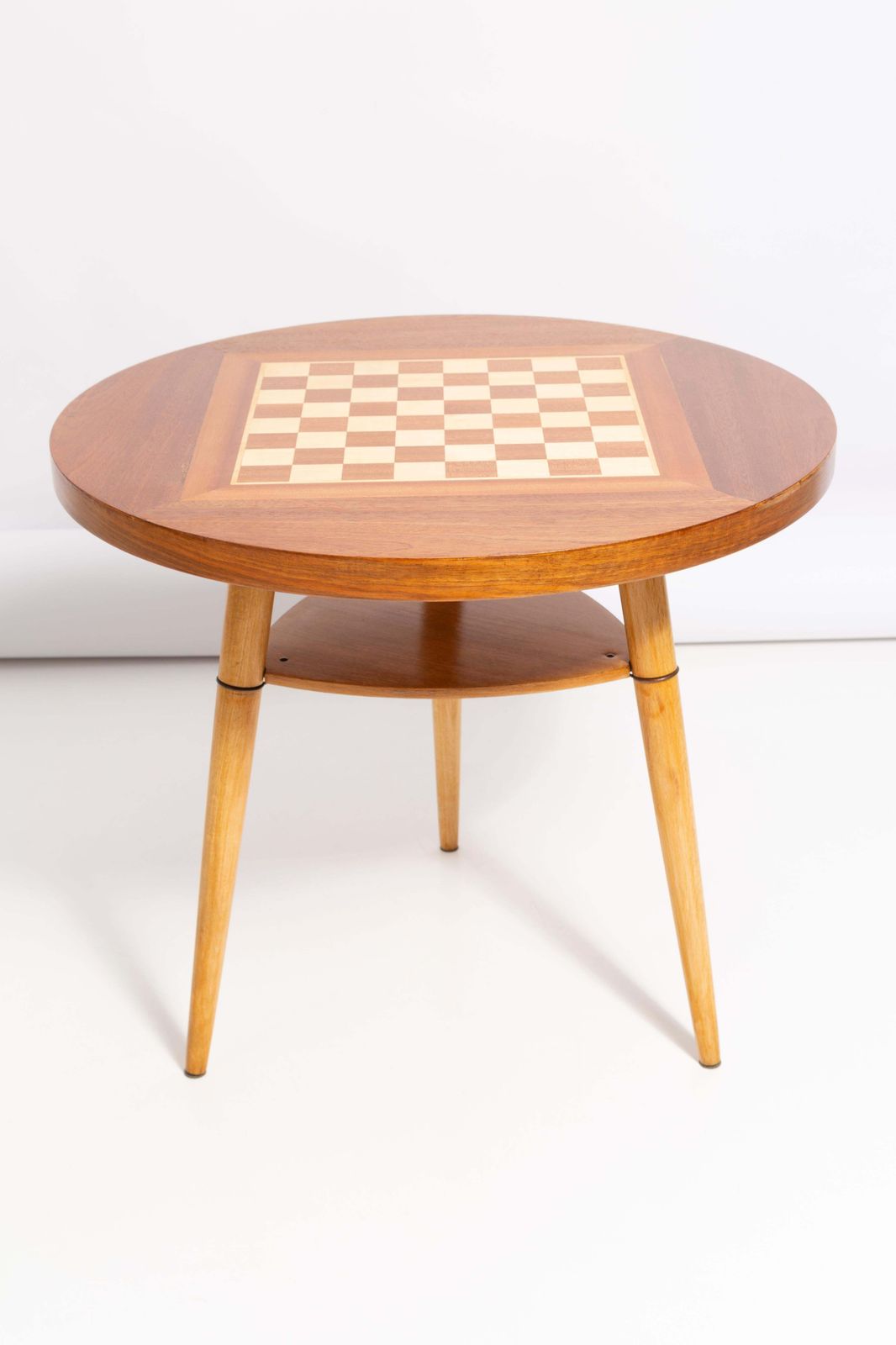 Furniture Set Of Green Armchairs By E. Homa And Chess Table, Europe, 1960s photo