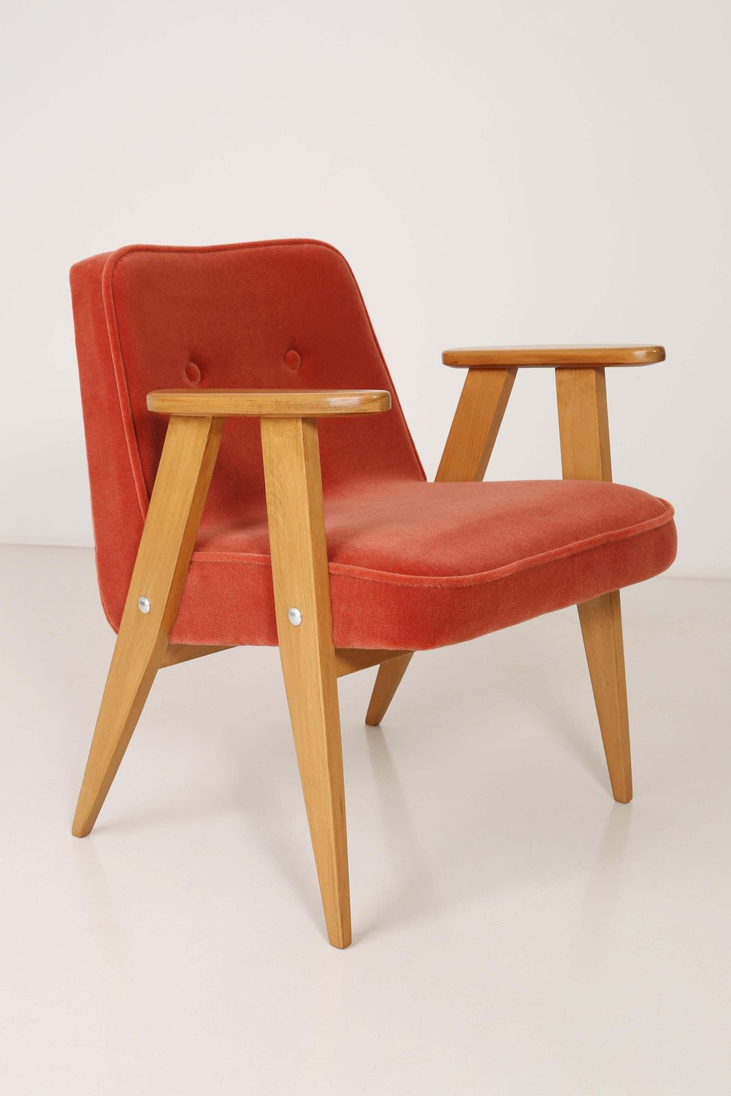Set Of Six 366 Armchair, Jozef Chierowski, 1960s photo vintage