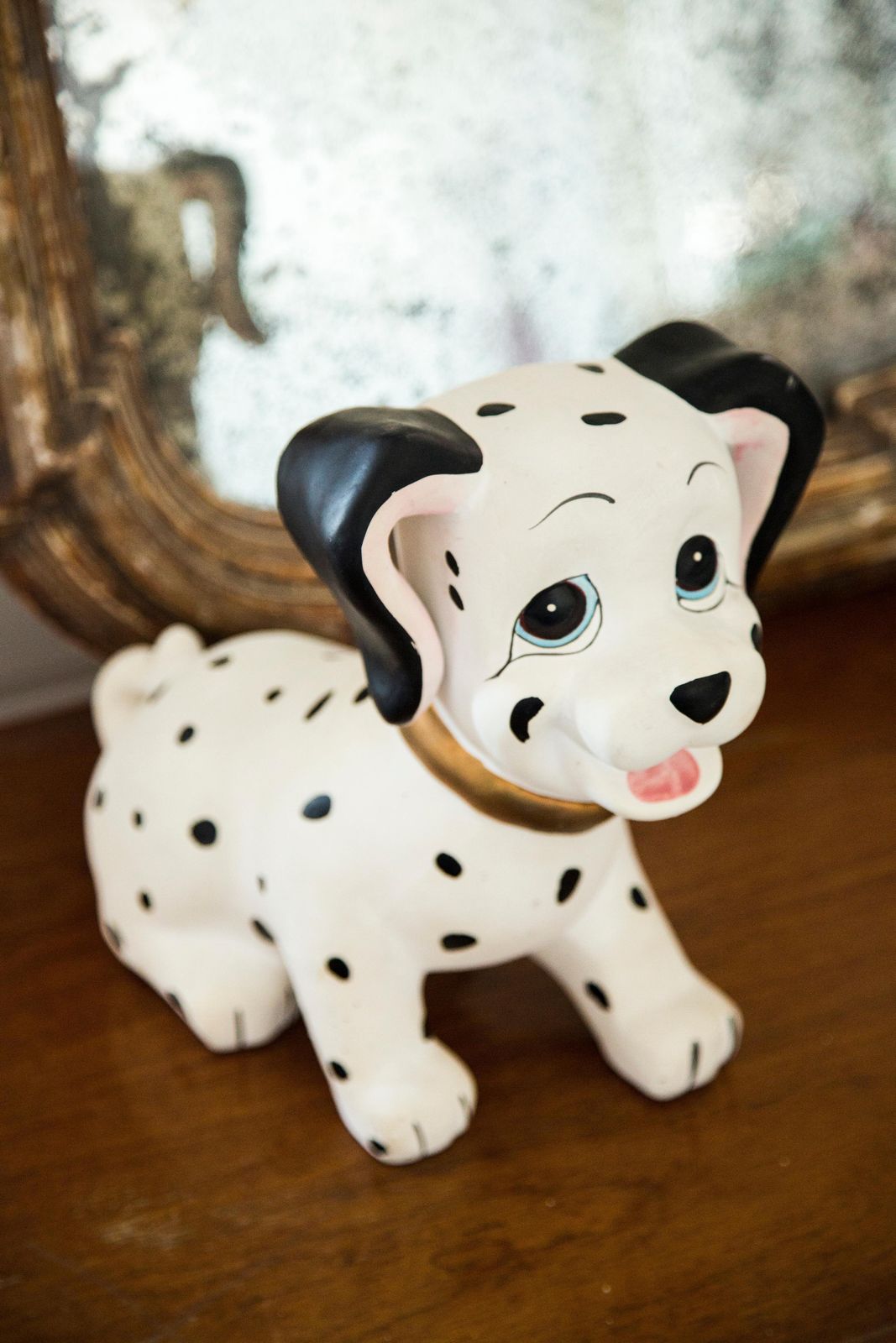 Midcentury White Big Dalmatian Dog Sculpture, Italy, 2000s photo for sale