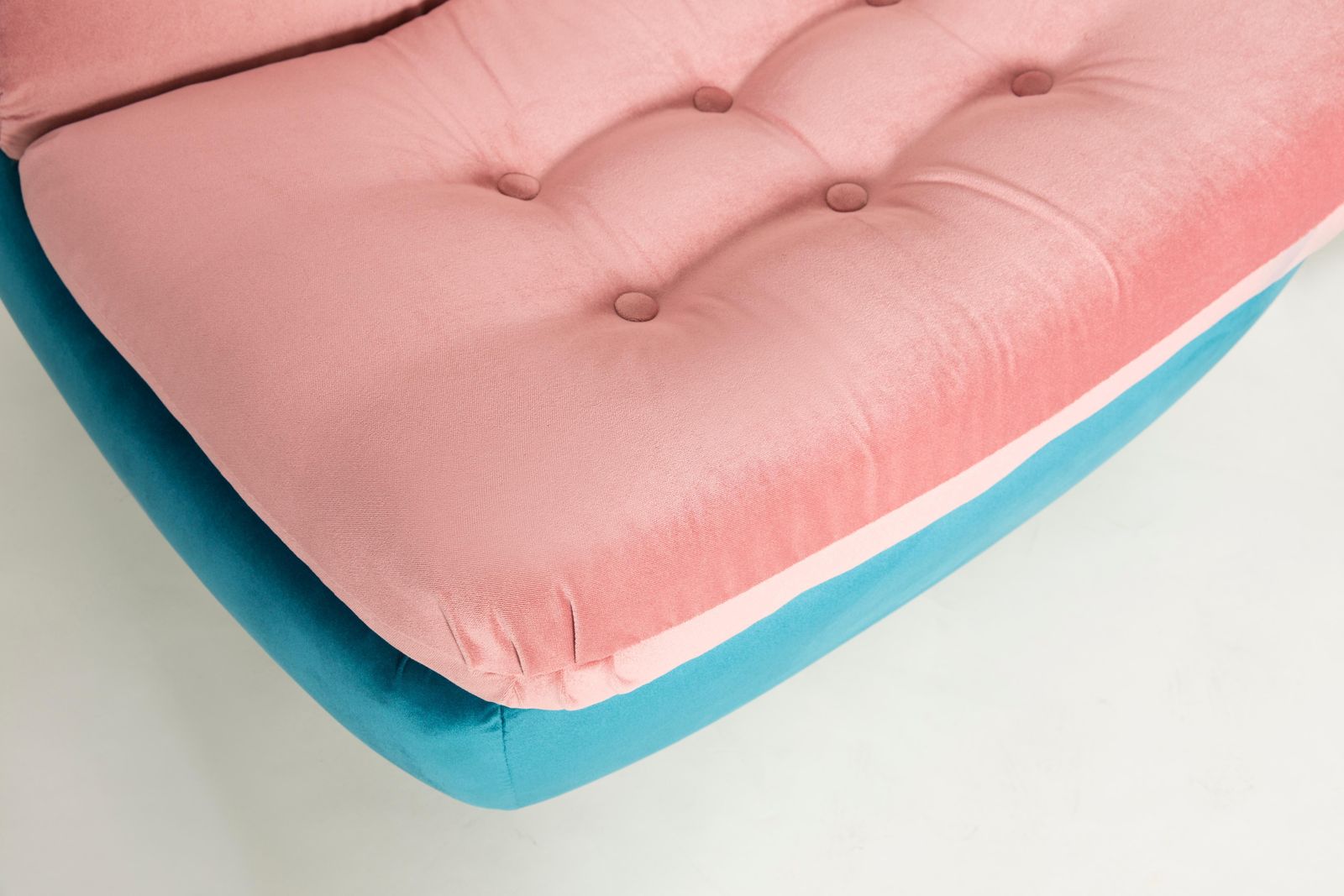 Set Of Two 20th Century Vintage Pink And Blue Atlantis Armchairs, 1960s photo buy