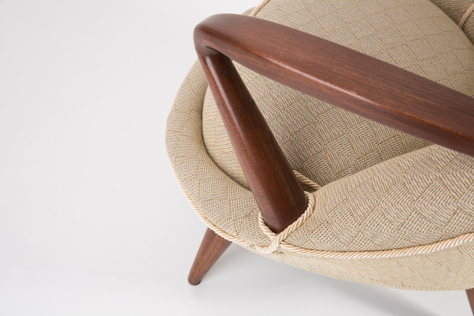 4252.0 Rare Armchair By Jedrachowicz Racinowski, 345 Type, 1950s, Poland photo