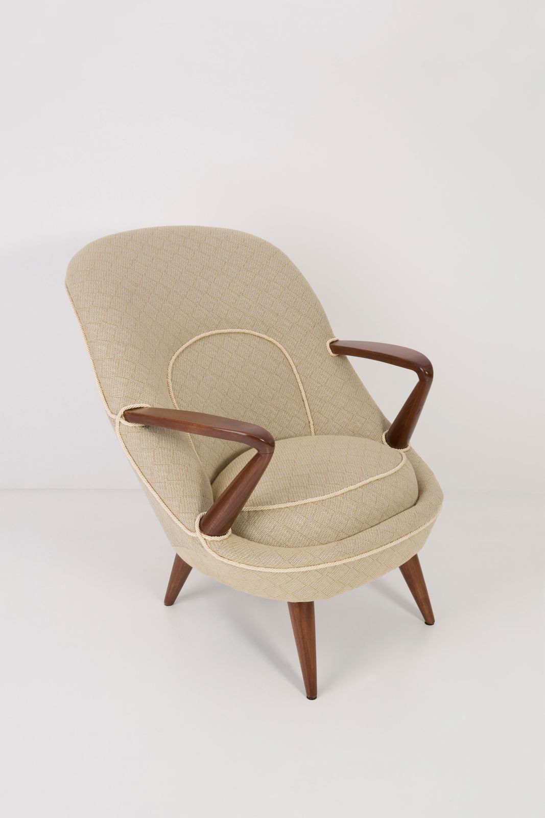 Set Of Two Rare Armchairs, Jedrachowicz Racinowski, 345 Type, 1950s, Poland photo buy