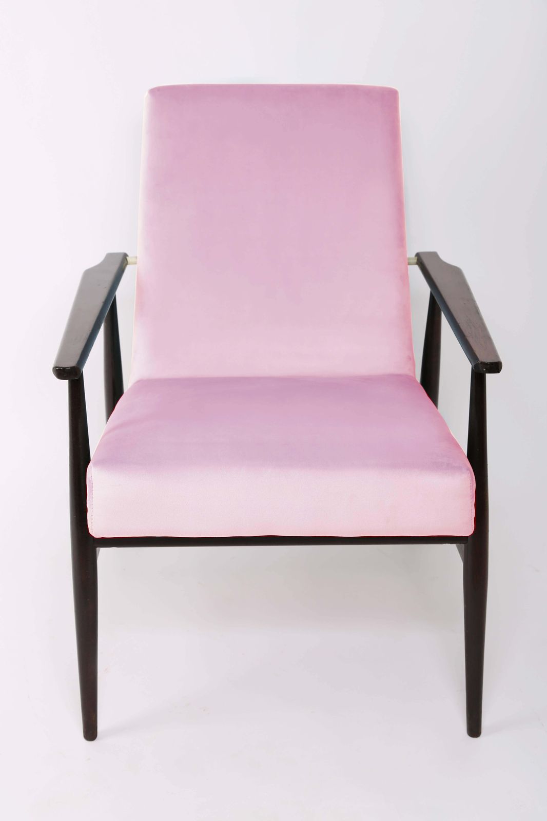 20th Century Baby Pink Dante Armchair, H. Lis, 1960s photo furniture