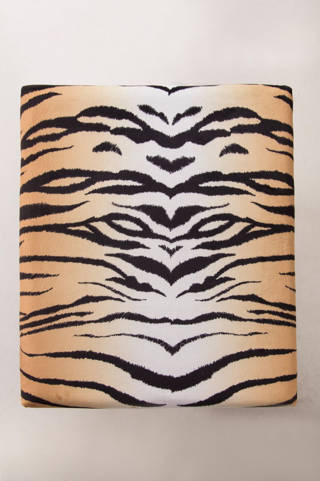 photo buy Mid Century Modern Tiger Print Armchair And Stool, 1960s, Germany
