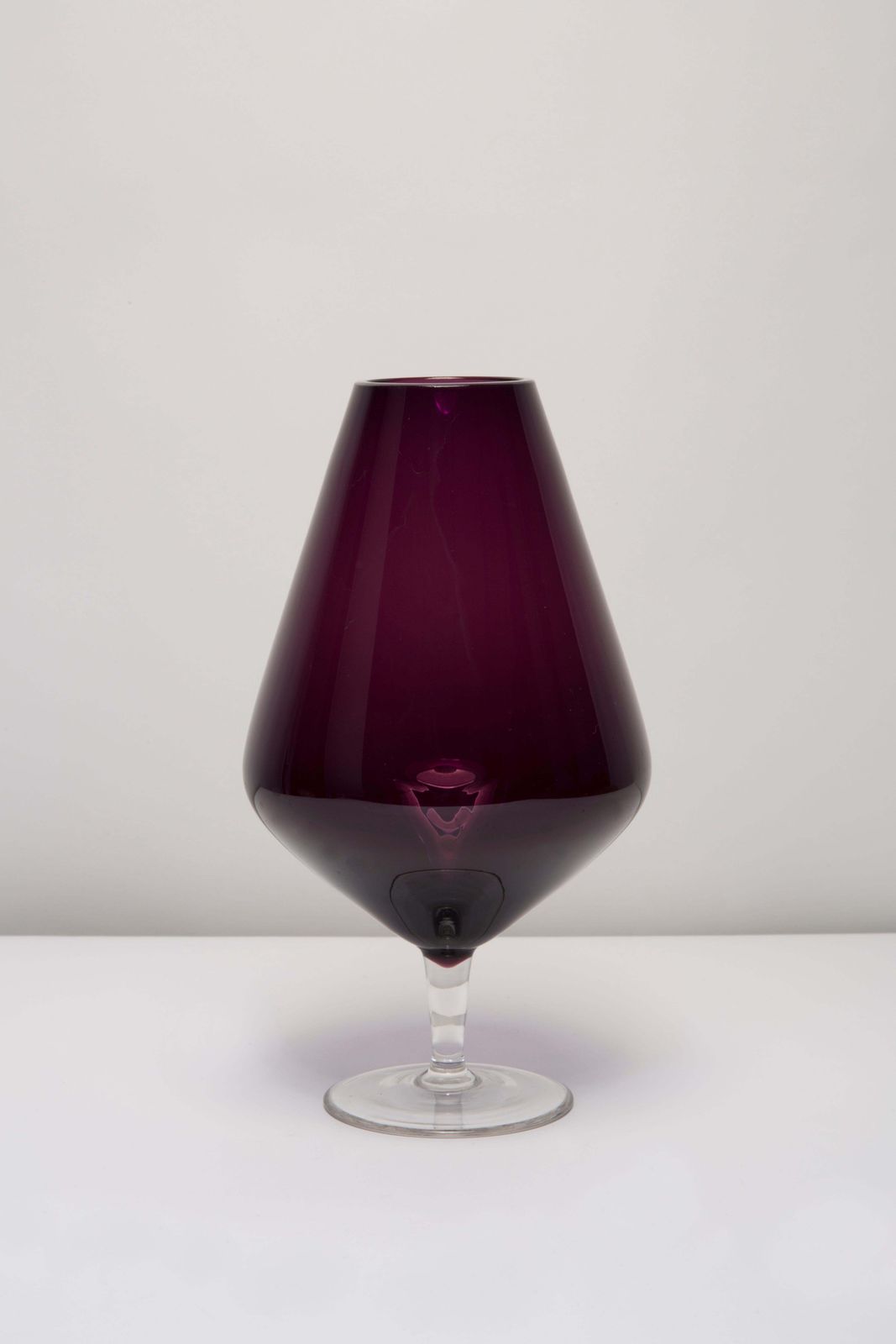 Mid Century Vintage Purple Vase, Europe, 1960s photo buy