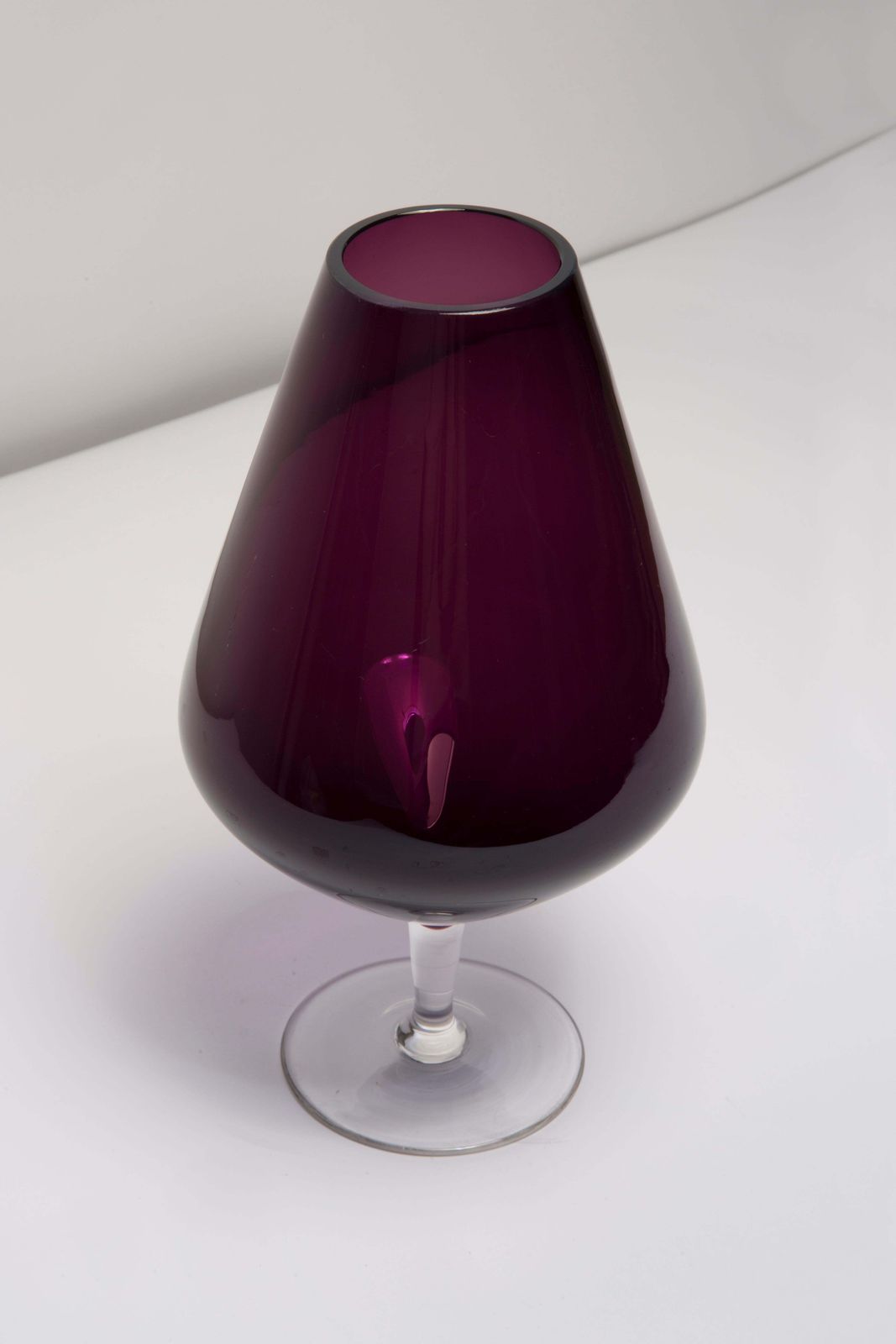 Mid Century Vintage Purple Vase, Europe, 1960s photo vintage