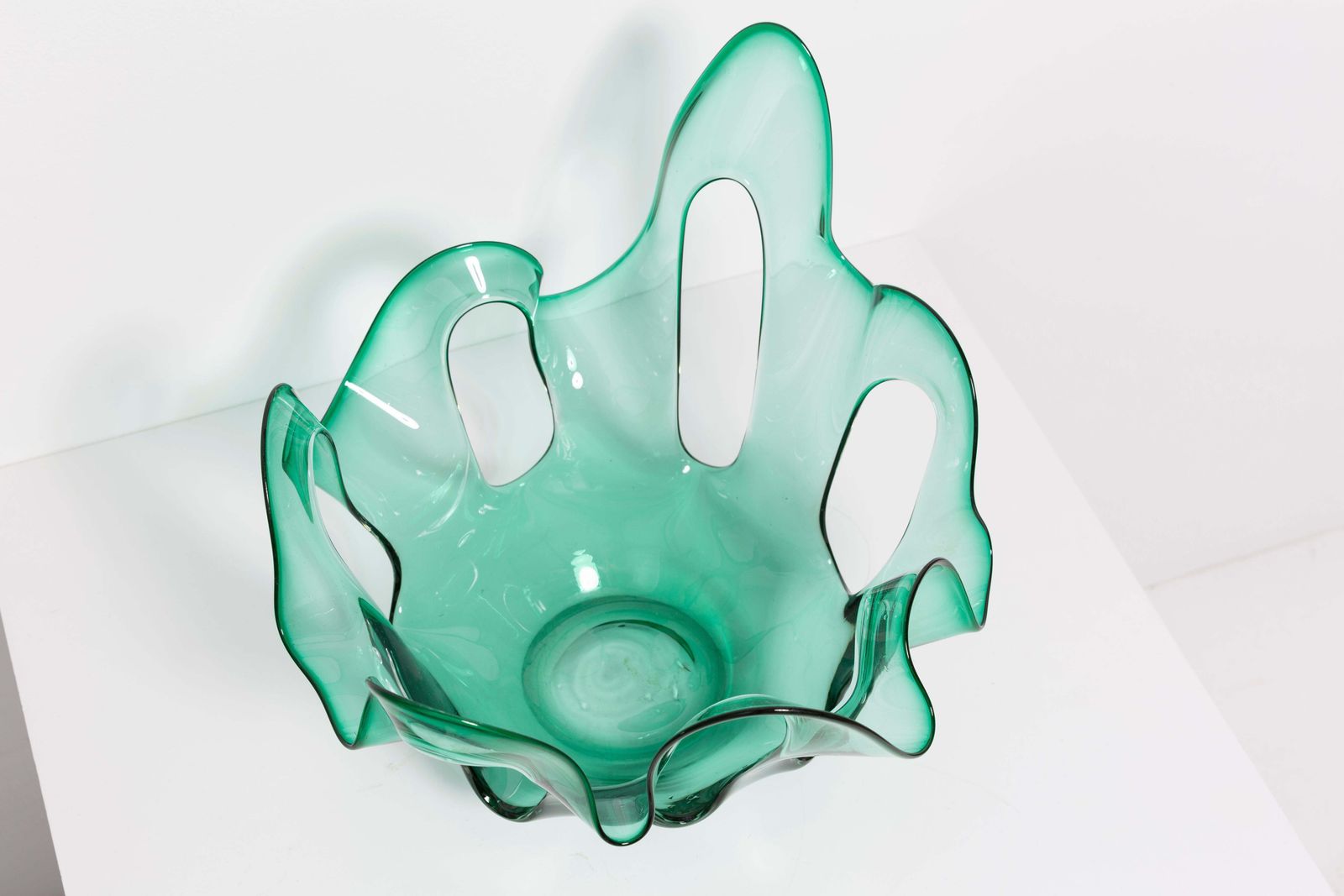 Home Decor Mid Century Green Vase, Europe, 1960s photo