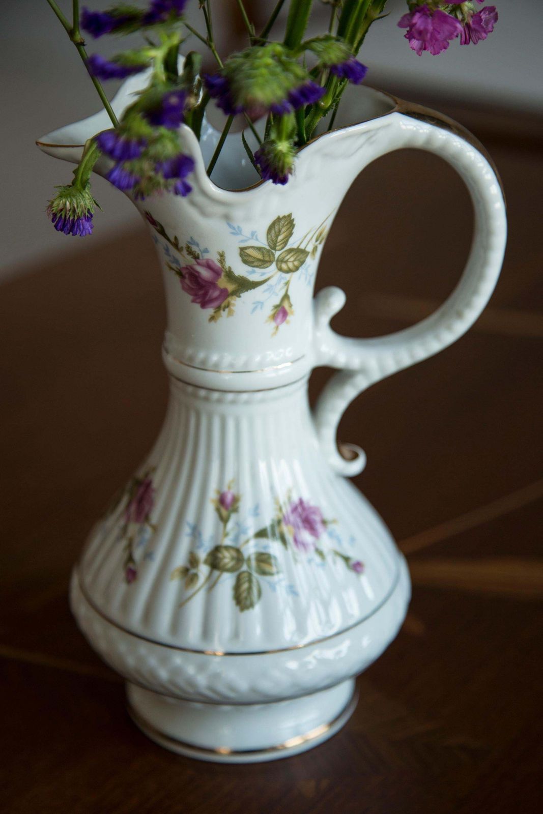 Midcentury Porcelain Tea Pot, Europe, 1960s photo vinterior