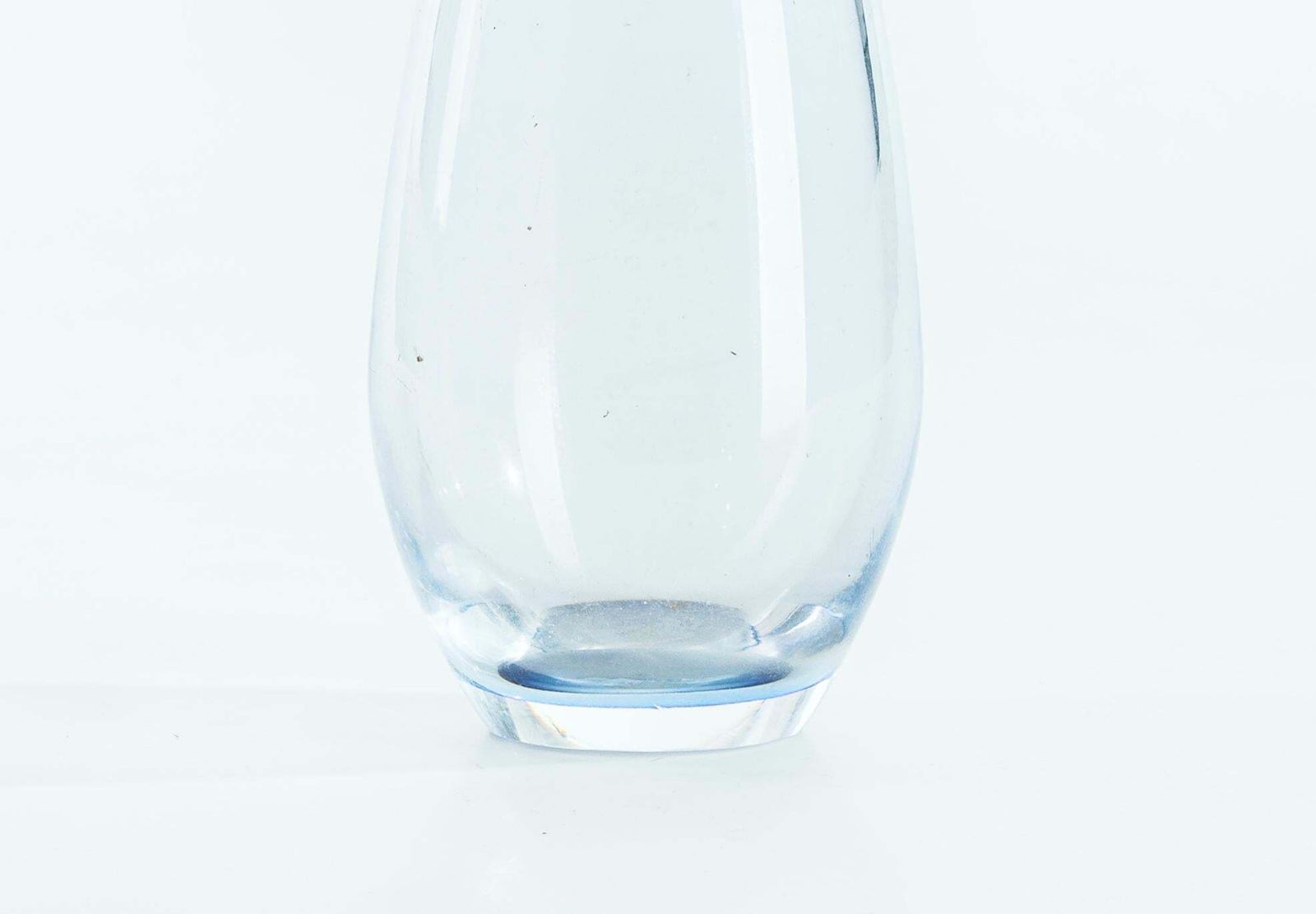 Vintage Blue Blended Glass Vase, Italy, 1960s photo for sale