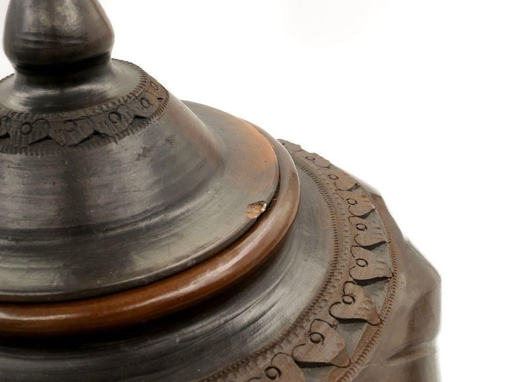 Oriental Terracotta Vase, Eastern Europe, Early 20th Century photo for sale