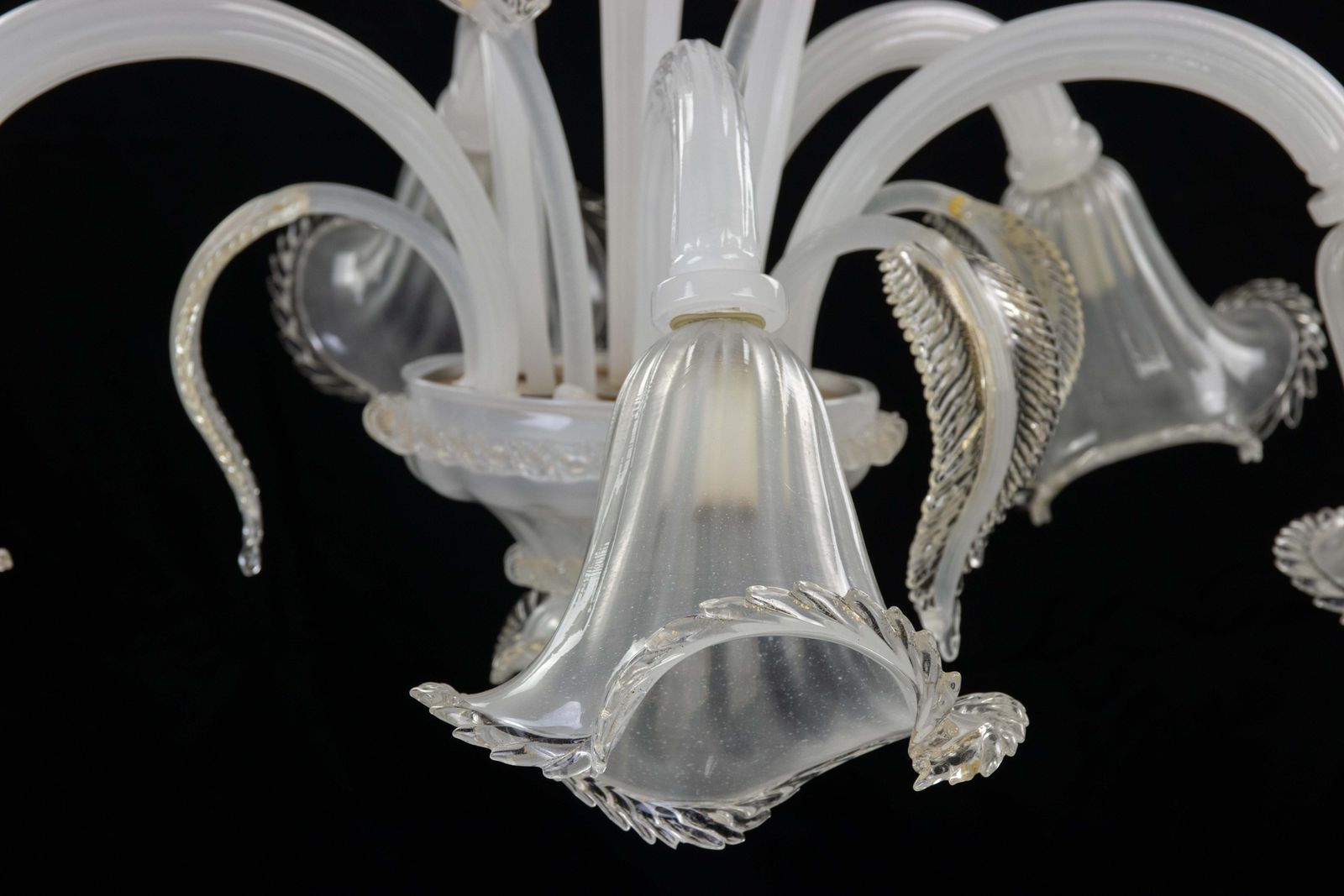 Murano Glass Chandelier, Italy Mid 20th Century photo furniture