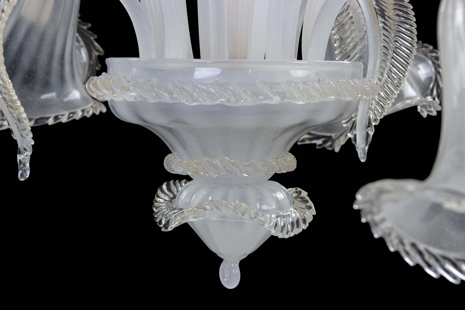photo for sale Murano Glass Chandelier, Italy Mid 20th Century