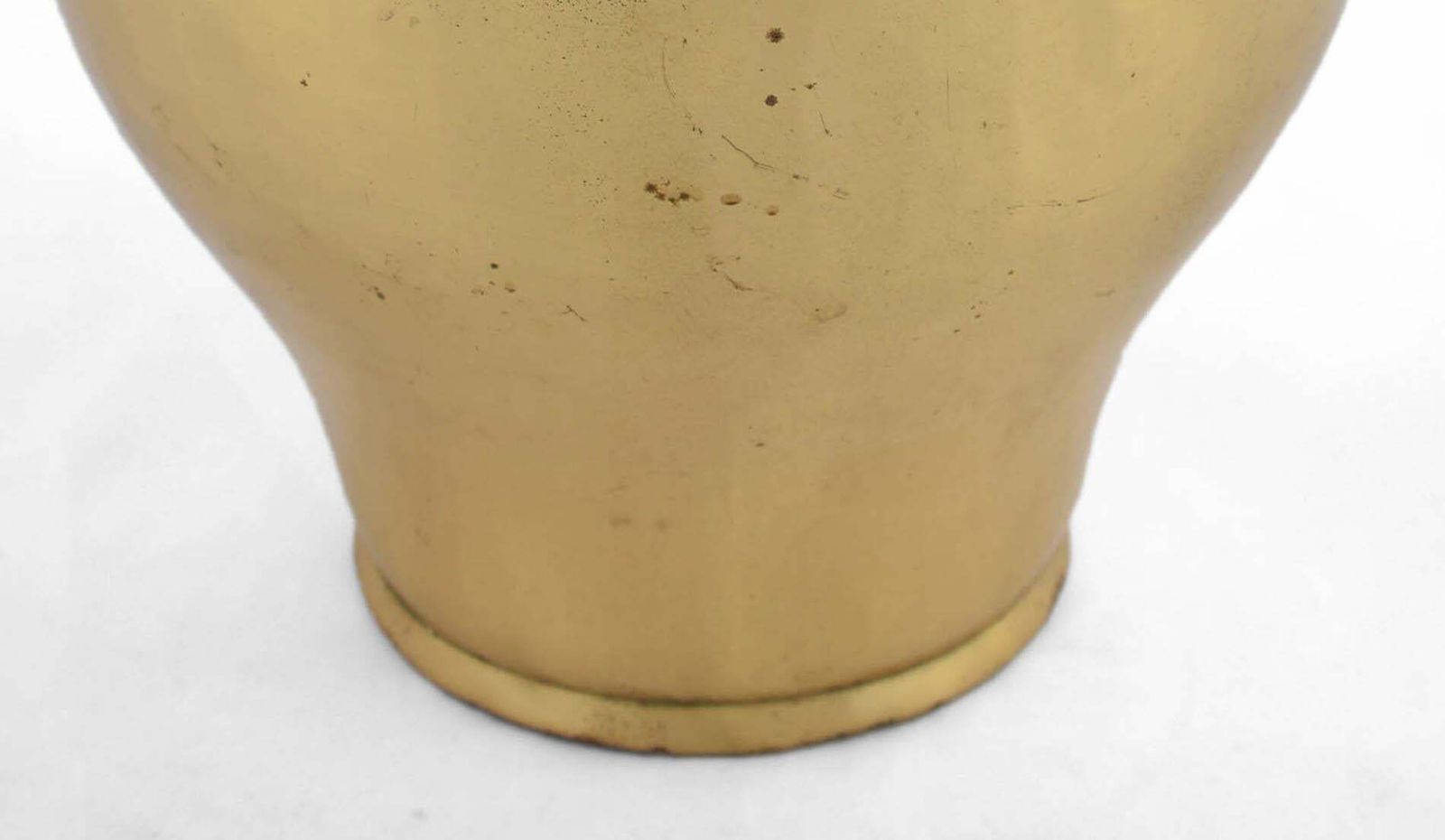 Vintage Brass Plant Pot By Eugen Zint, Germany, 1950s photo Home Decor