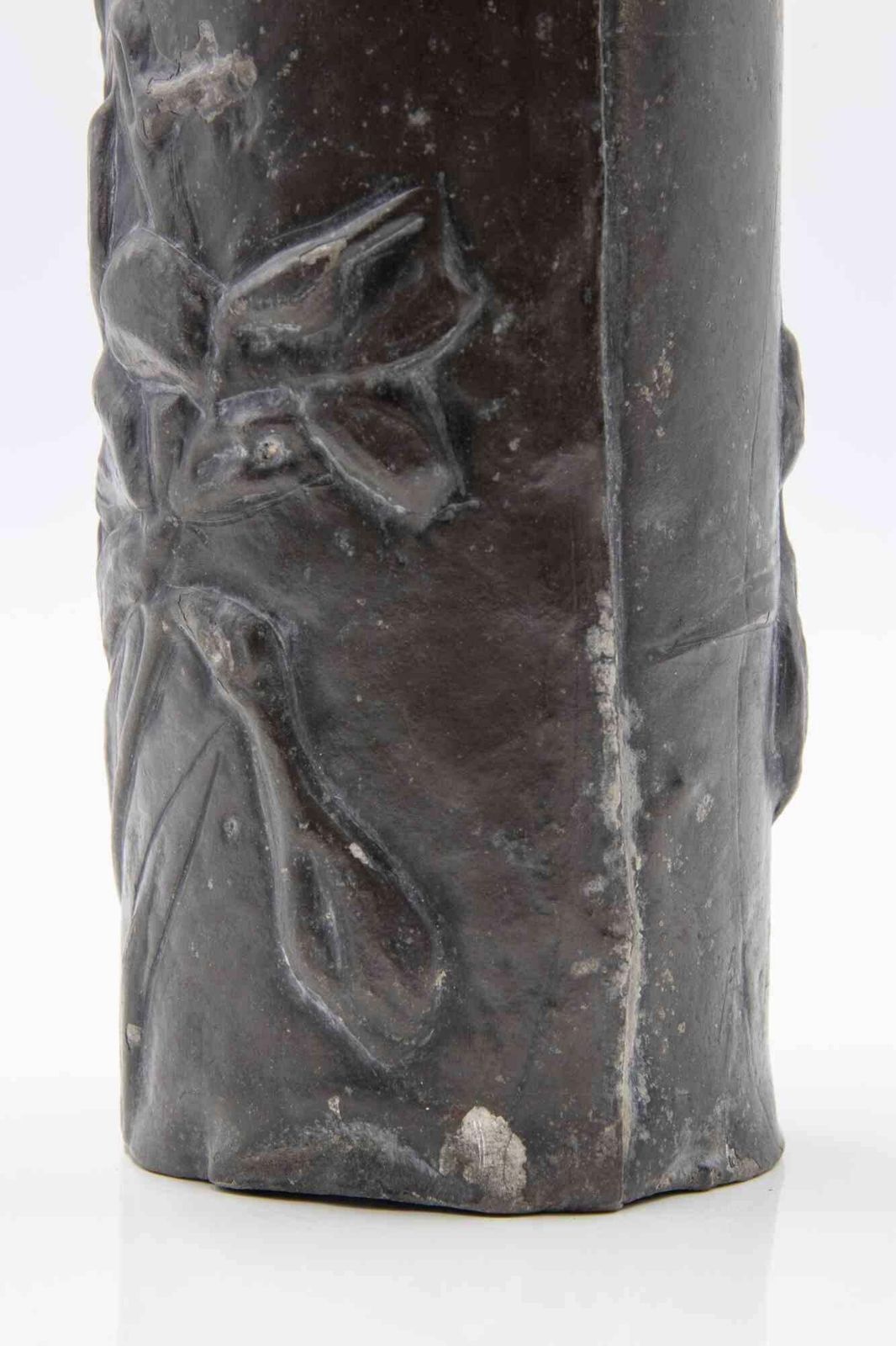 Set Of 2 Art Nouveau Pewter Vases, Italy, Early 20th Century photo furniture