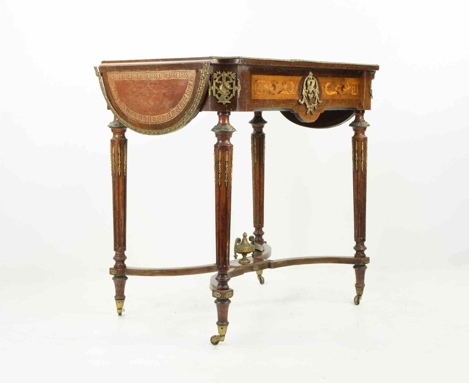 Opening Side Table, France Napoleon III, Italy, Mid 19th Century photo furniture