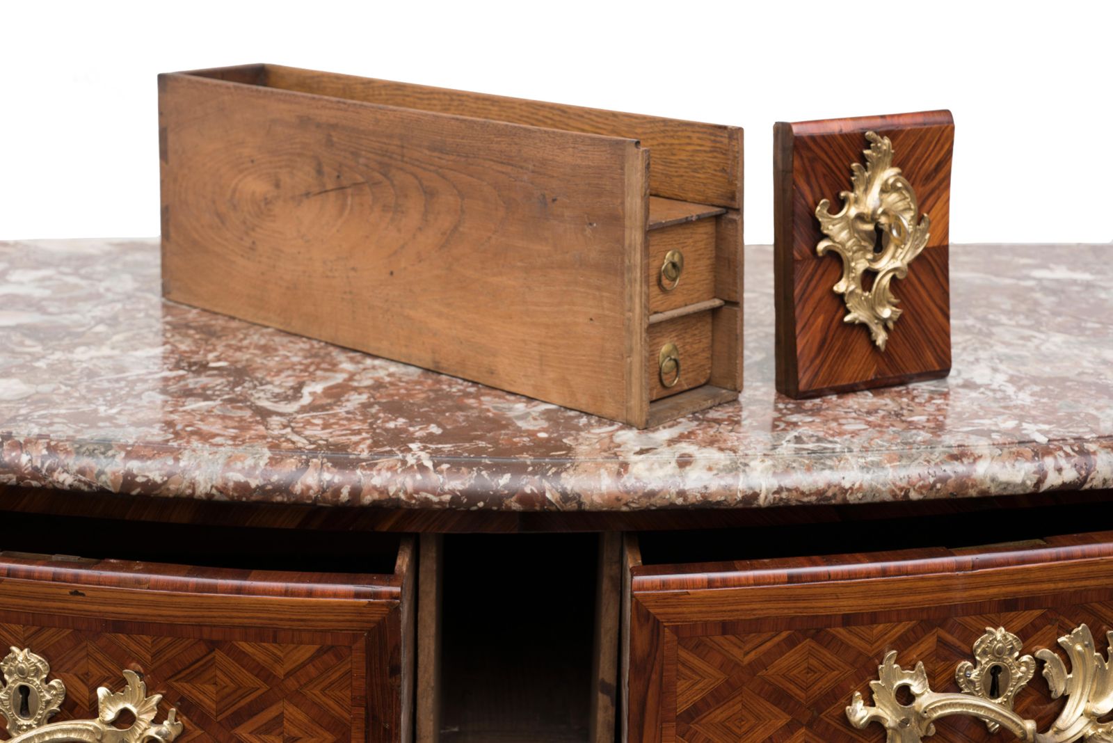 French Regency Marble Chest Of Drawers, Italy, 19th Century photo 8164.0