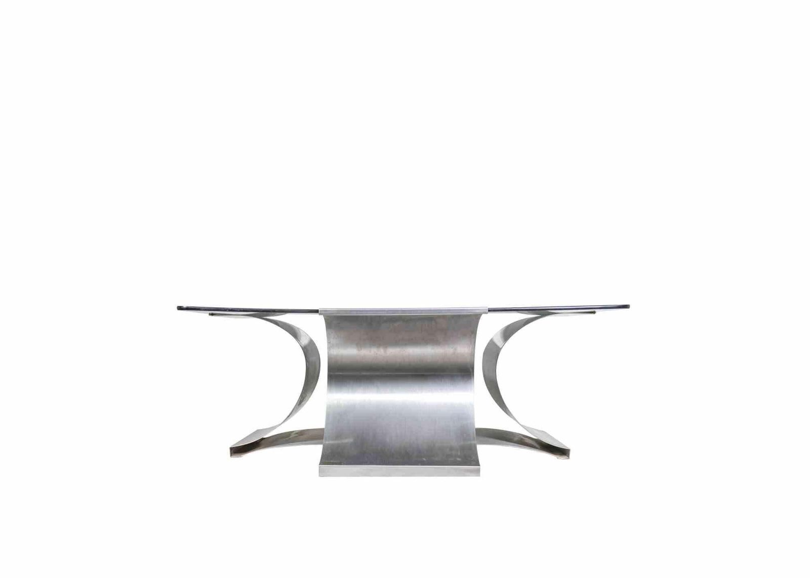 Vintage Coffee Table Attr. To François Monnet, Italy, 1970s photo furniture