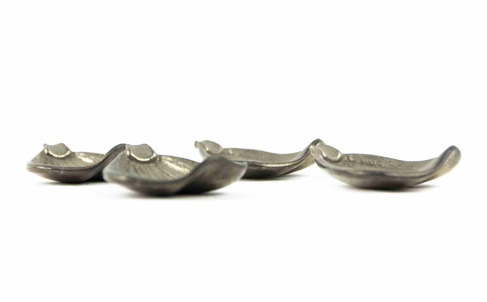 Flower Shape Metal Placeholders, Italy, Half Of The 20th Century photo Home Decor