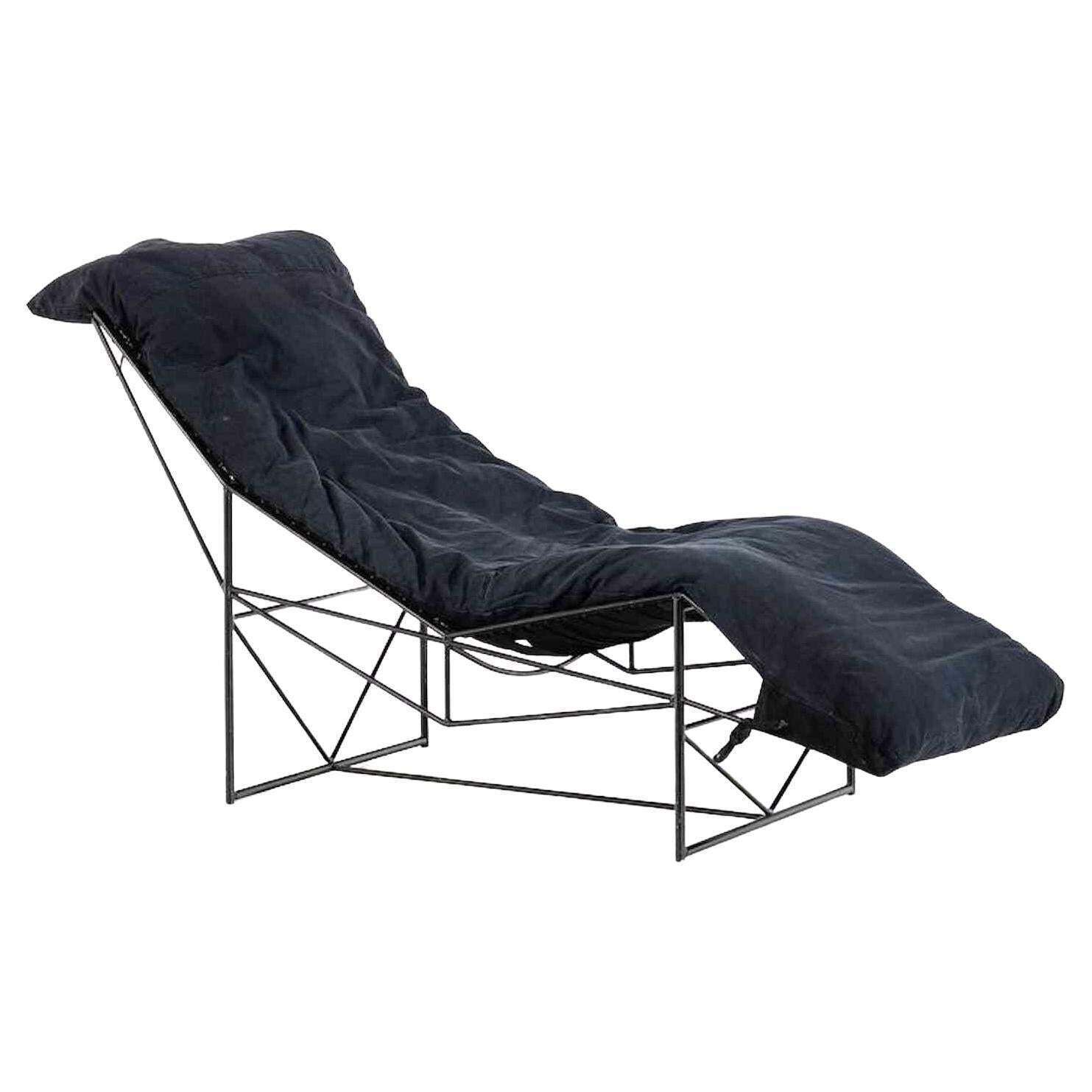 Chaise Longue By Paolo Passerini For Uvet, Italy 1985
