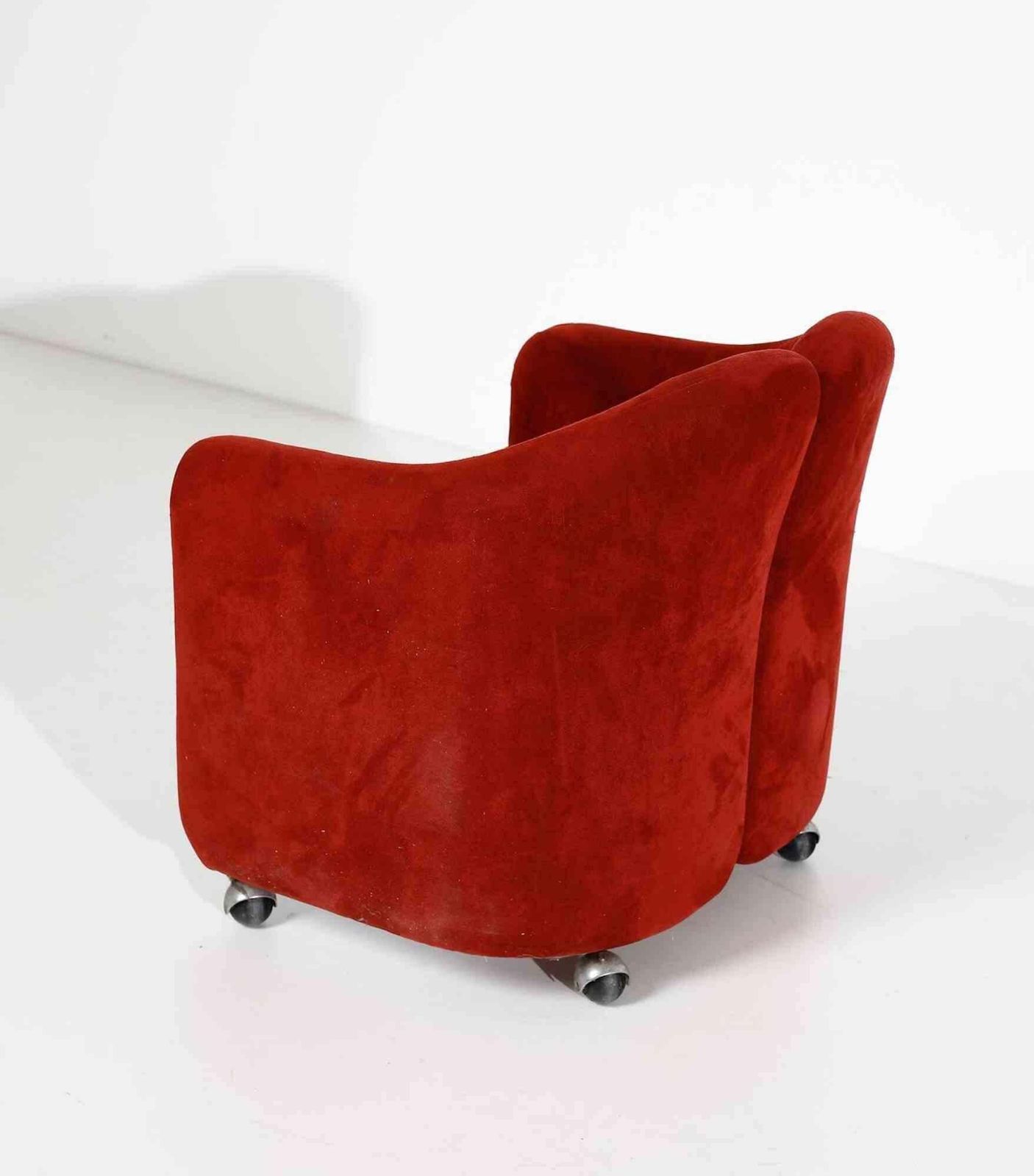 Six Ps142 Armchairs By Osvaldo Borsani  Italy, 1970s photo furniture