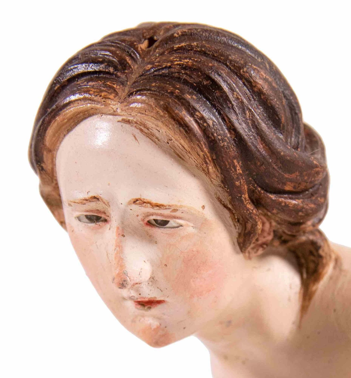 Head Of Woman, Italy, 18th Century photo furniture