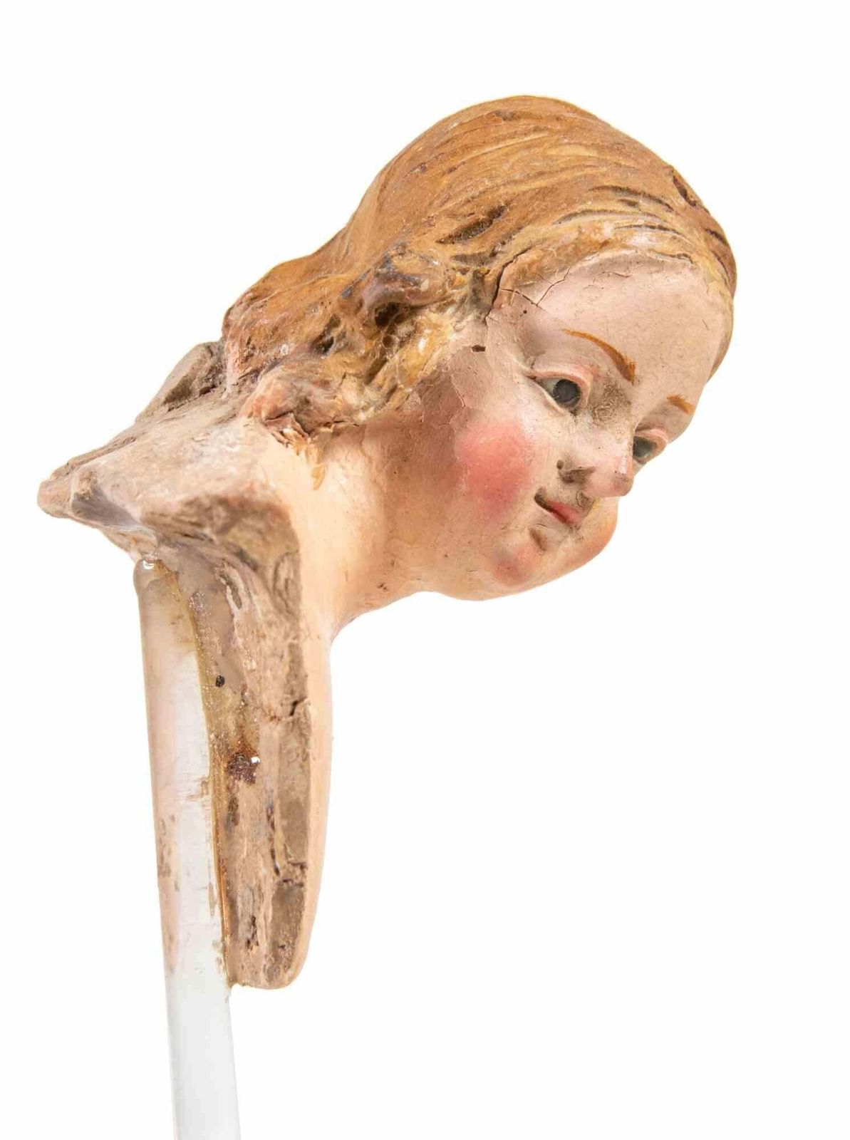 Head Of Young Girl, Italy, 18th Century photo for sale