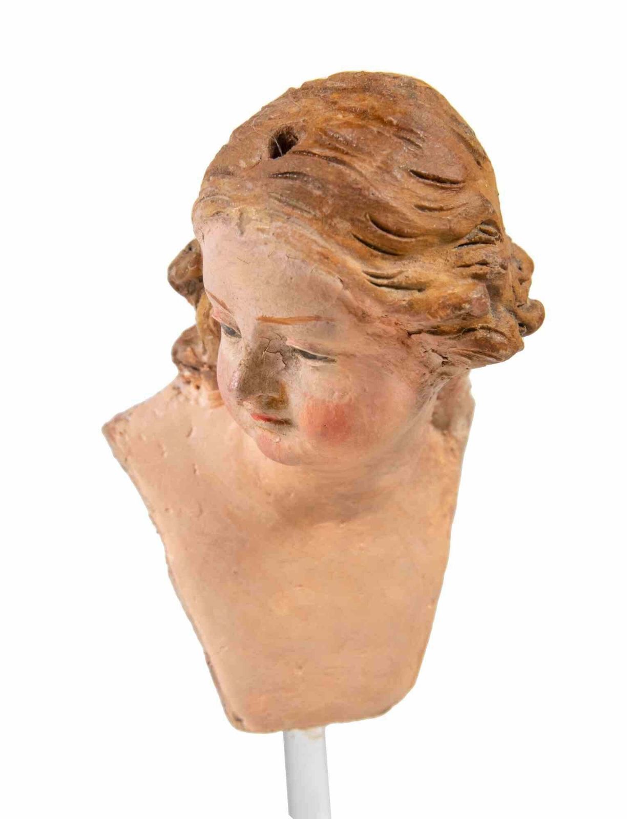 Head Of Young Girl, Italy, 18th Century photo Art