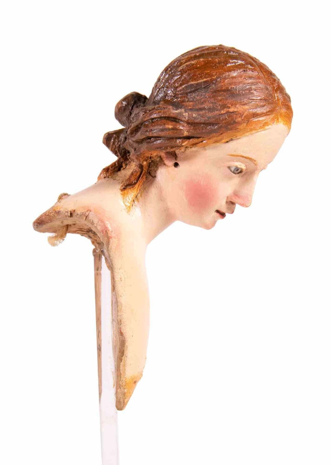 Head Of Young Girl, Italy, 18th Century photo for sale