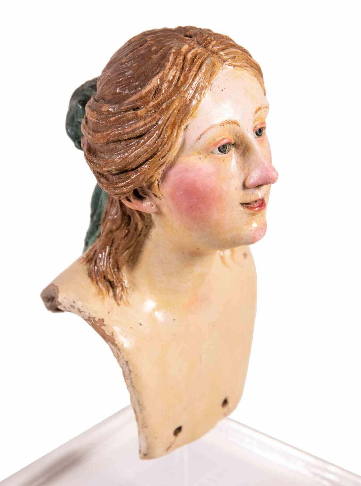 Head Of Woman, Italy, 18th Century photo furniture