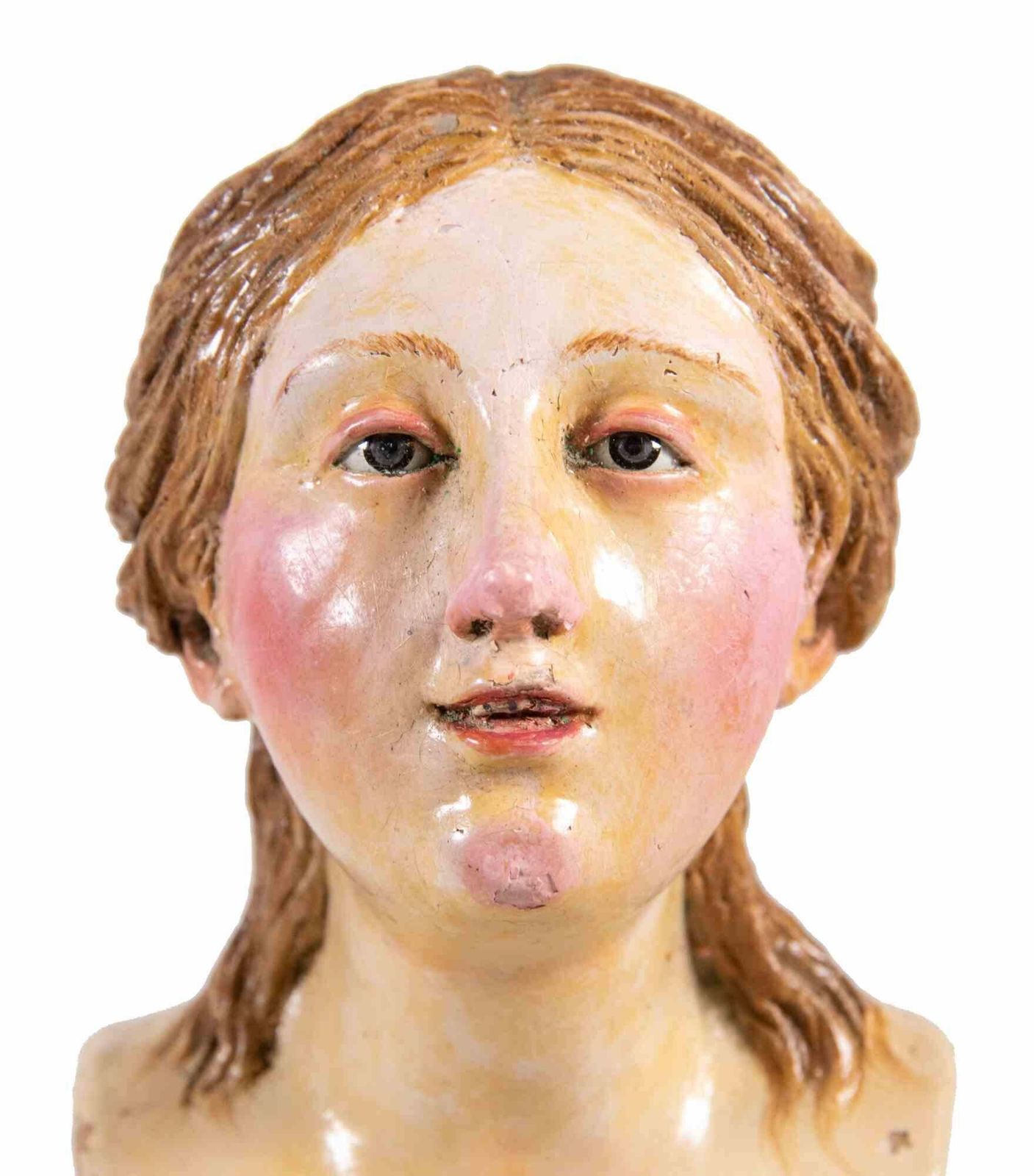 Head Of Woman, Italy, 18th Century photo for sale
