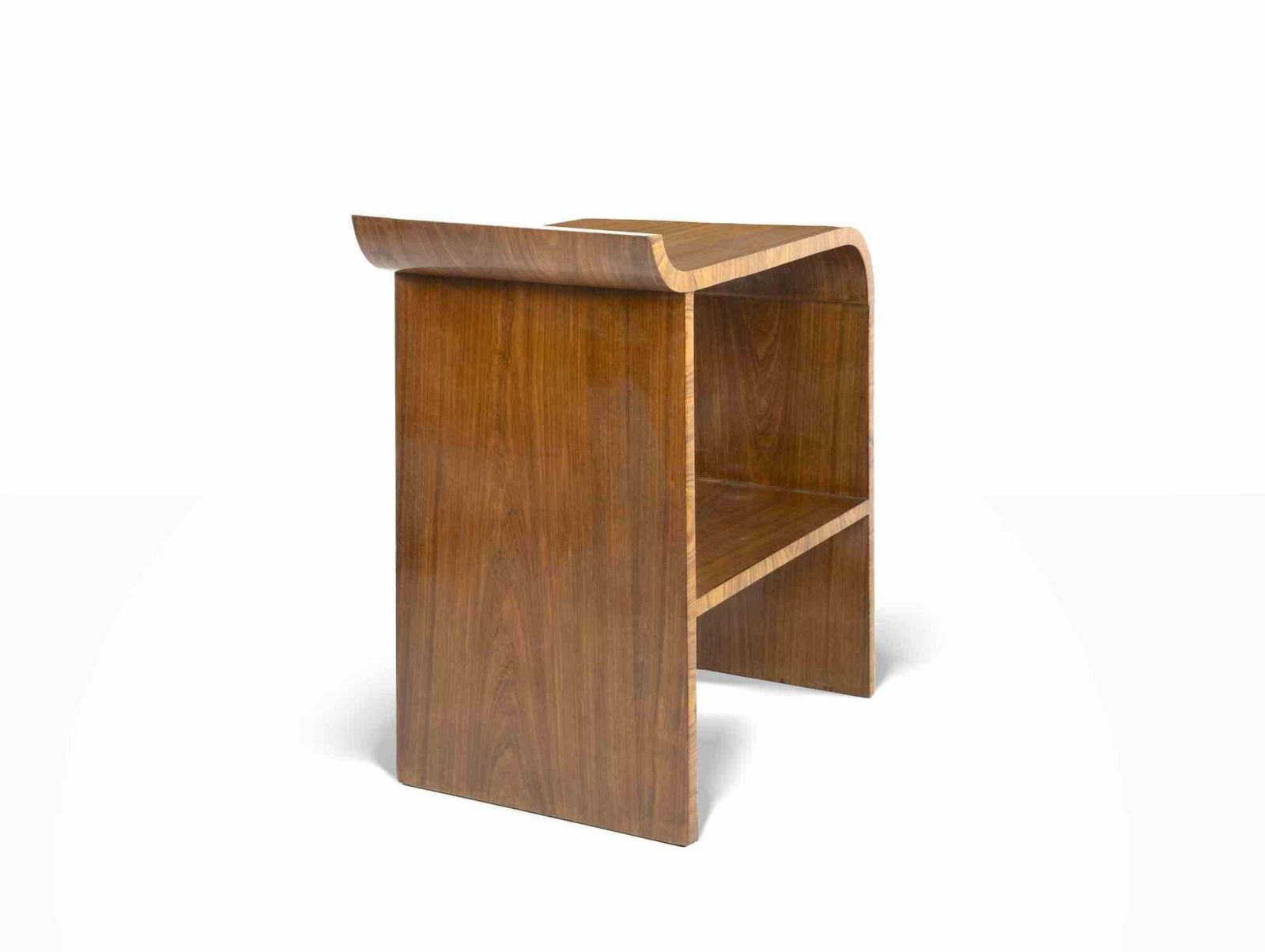 Vintage Wooden Coffee Table, Italy, 1970s photo Furniture
