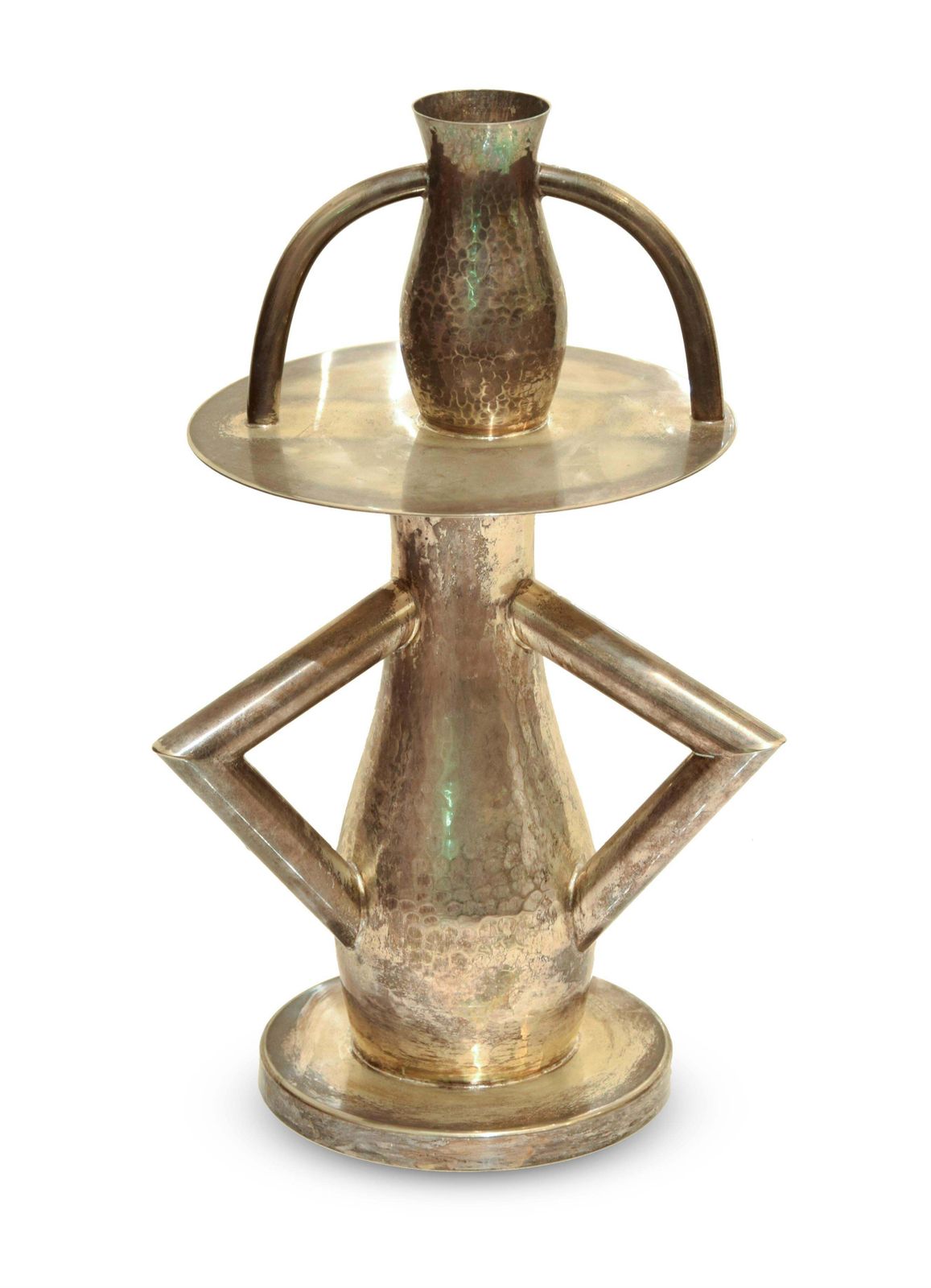 Alaska Silver Candlestick, By Ettore Sottsass, 1981 photo furniture