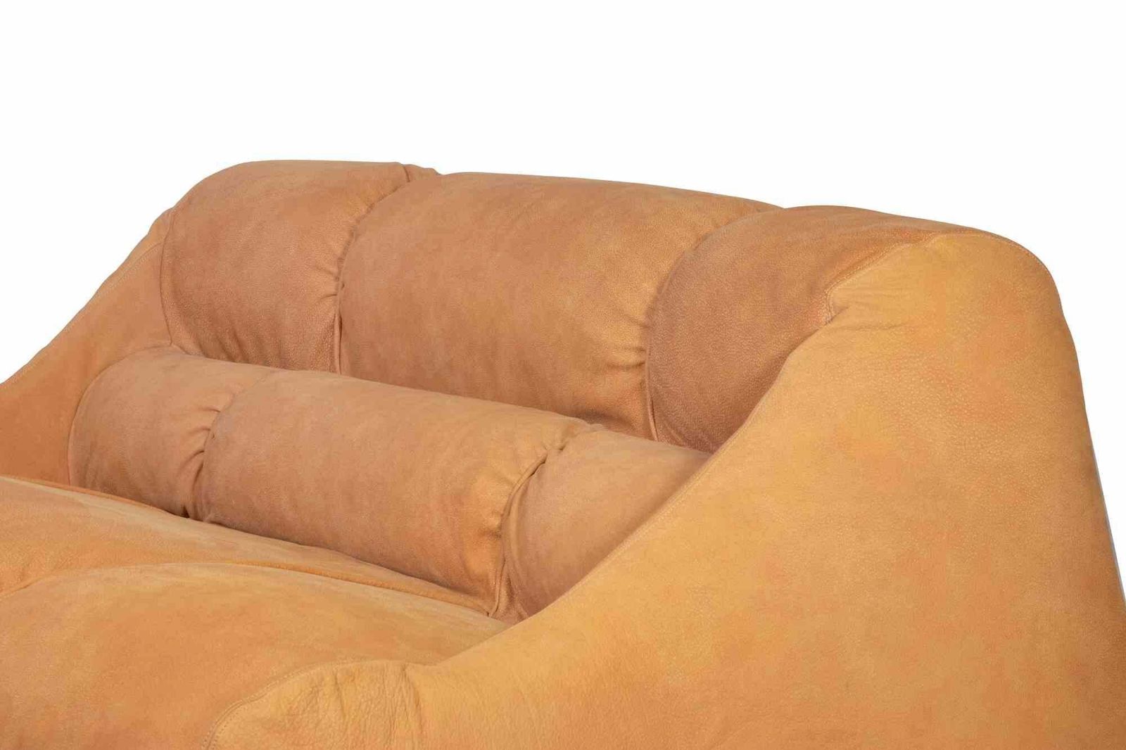Vintage Ciuingam Leather Sofa By De Pas, D'urbino And Lomazzi For Zanotta 1960s photo 7219.0