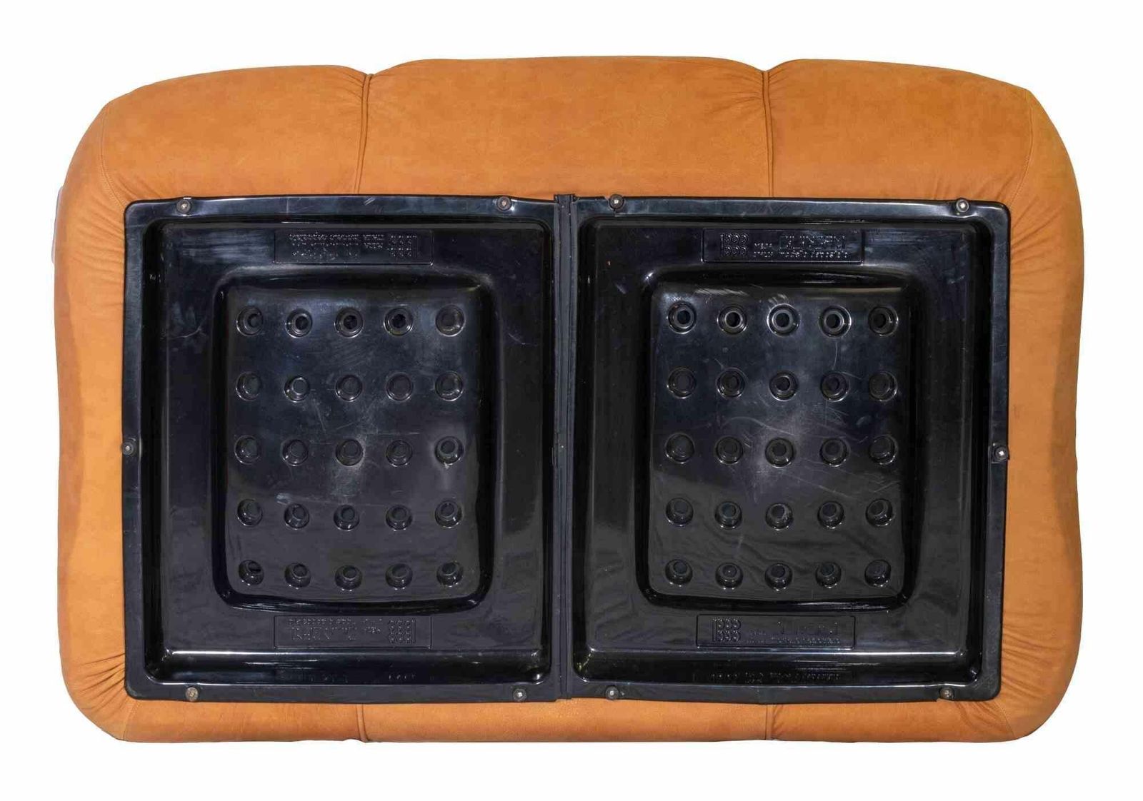 Vintage Ciuingam Leather Sofa By De Pas, D'urbino And Lomazzi For Zanotta 1960s photo buy