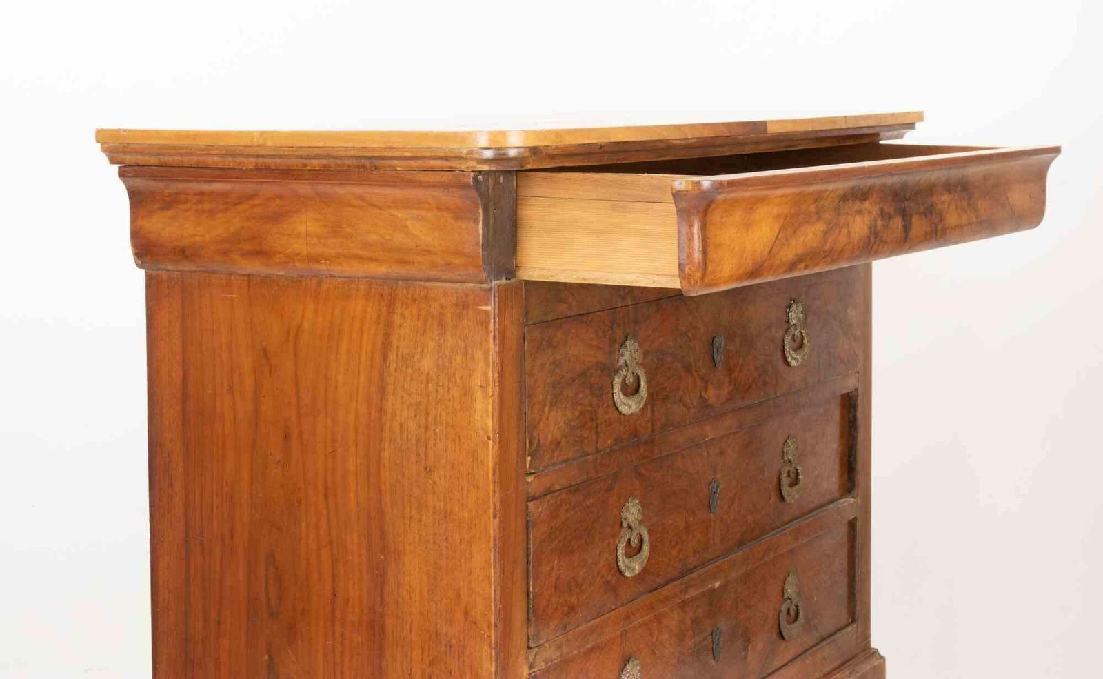 Cappuccino Chest Of Drawers, Italy, Mid 20th Century photo 425.0
