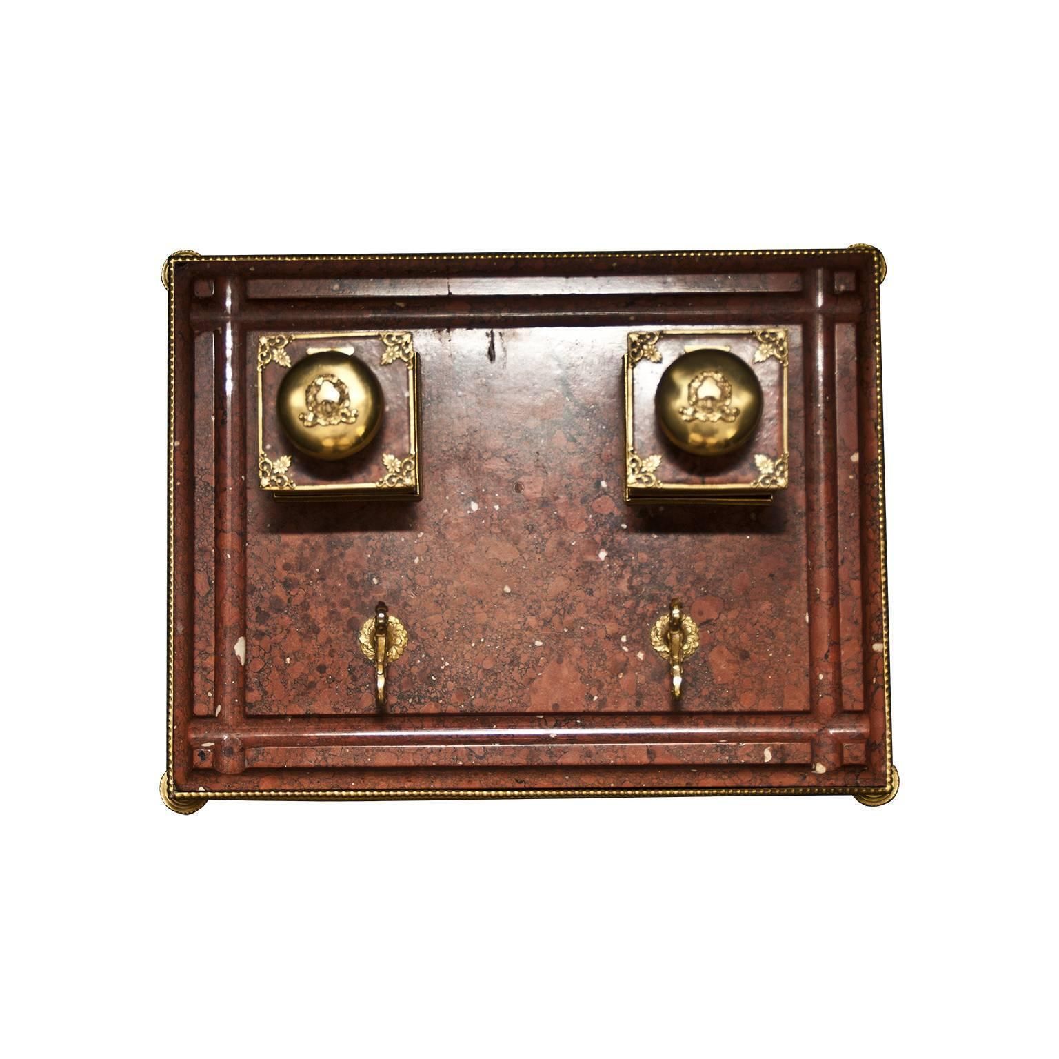 19th Century Inkwell, Louis Philippe Period photo furniture