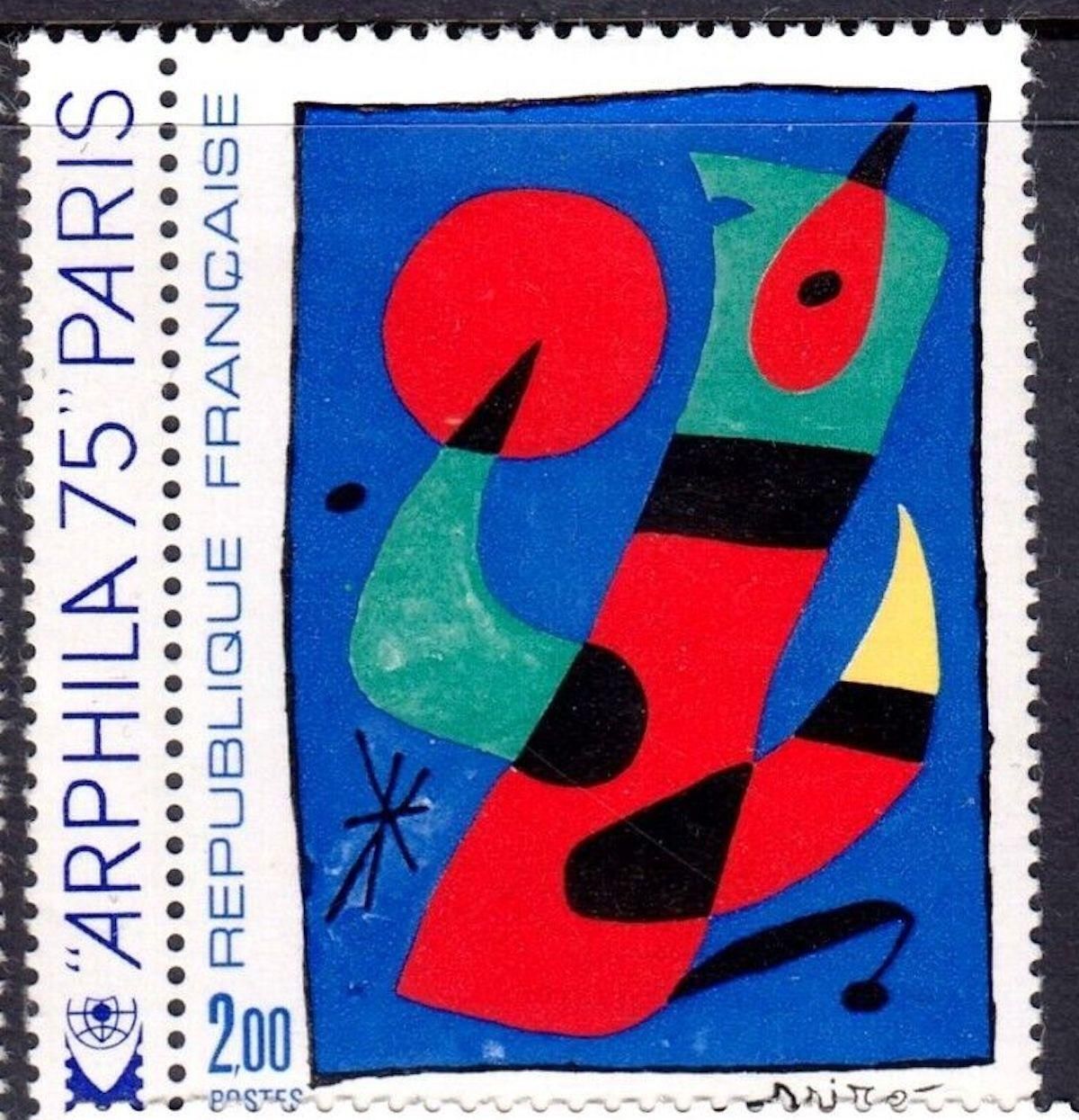 Steel Stamp Coinage Joan Mirò, 1974 photo 5017.0