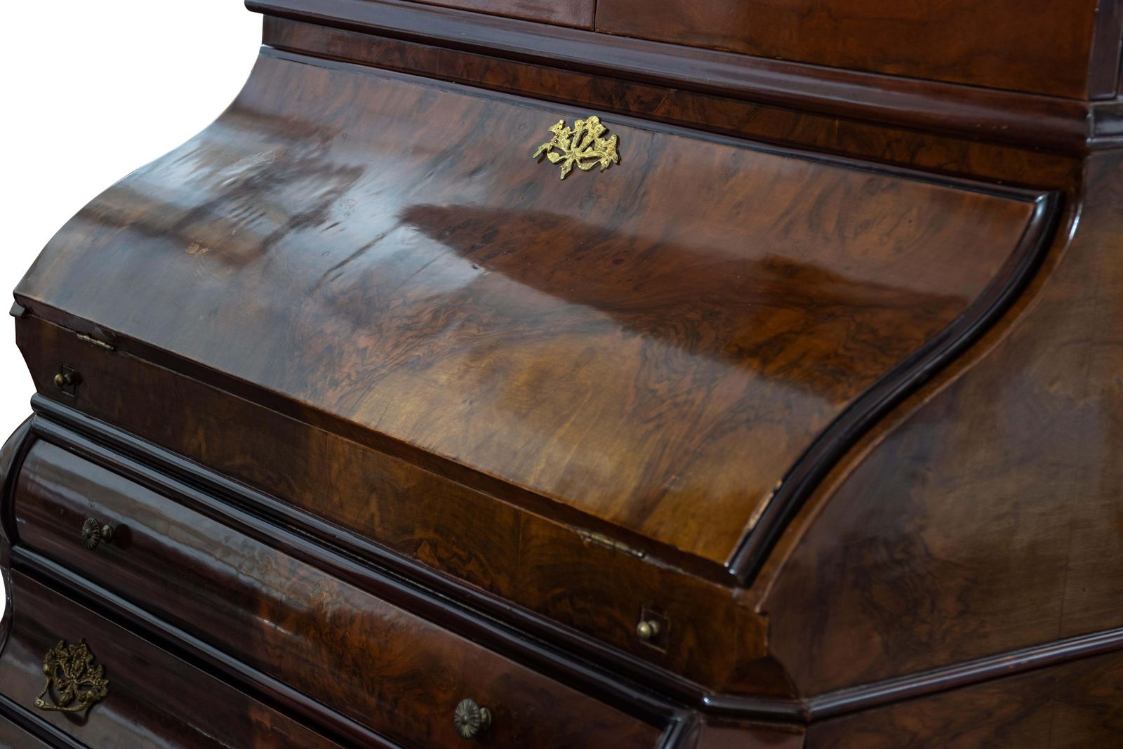 photo furniture Vintage Wooden Highboard, Early 20th Century