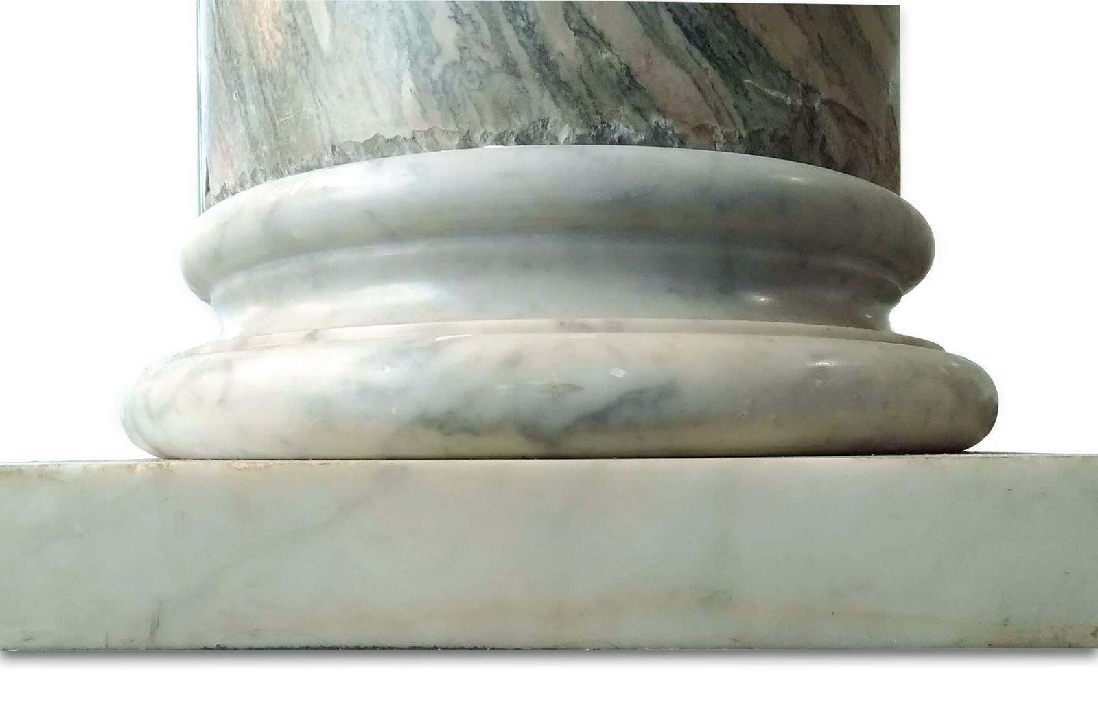 Pair Of Marble Columns, Italy, Late 19th Century photo furniture