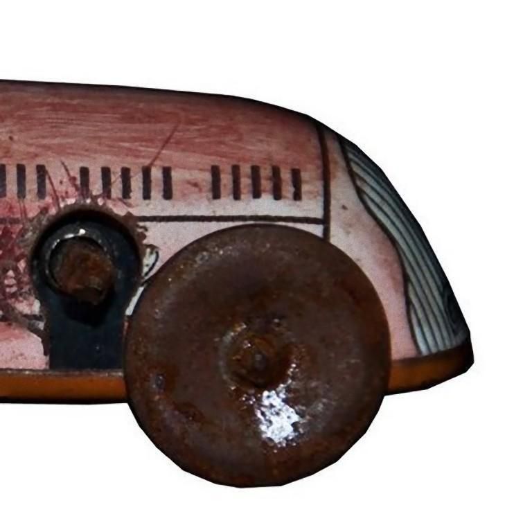 Vintage Wind Up Small Car Toy, Made In Germany, 1950s photo Home Decor