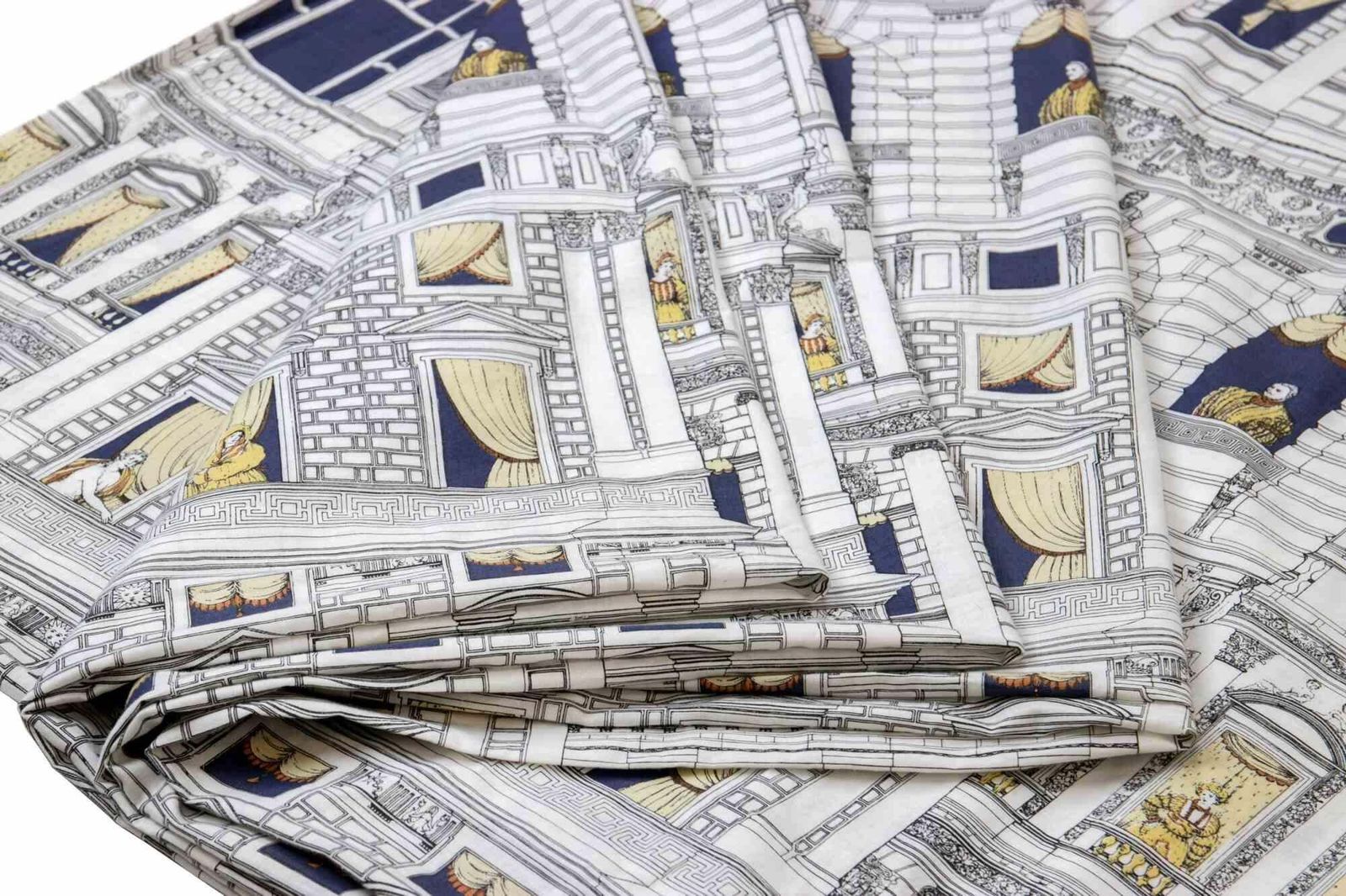 At The Window Fabric By Piero Fornasetti, 1980 photo 3312.0