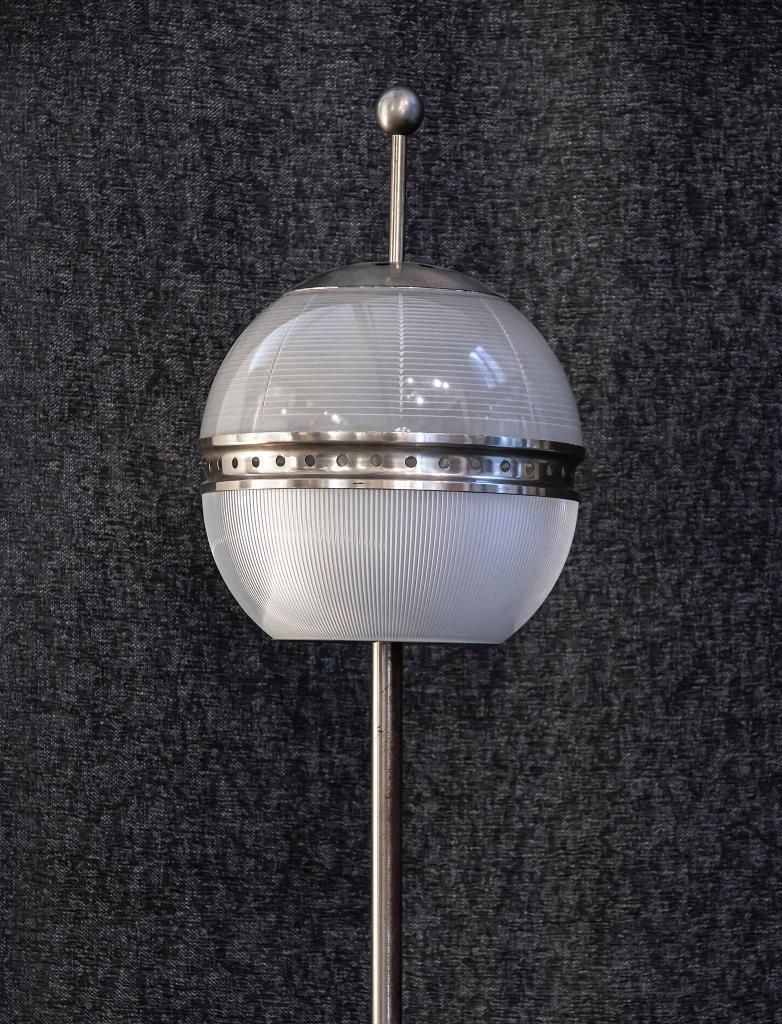 Vintage Charavallotti Floor Lamp, Italy, 1950s photo Lighting