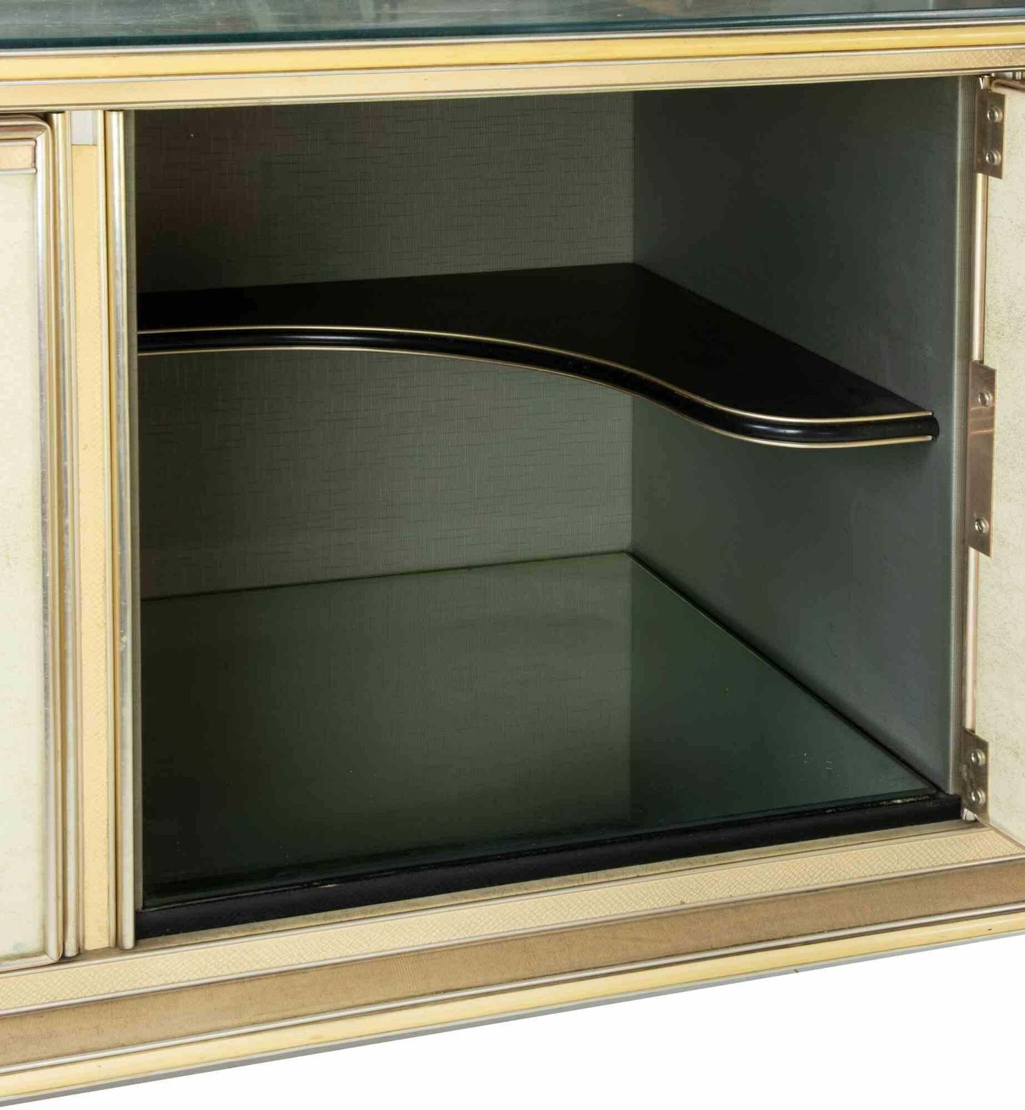 photo for sale Buffet By Umberto Mascagni With Embedded Mirror,  Italy, 1950s