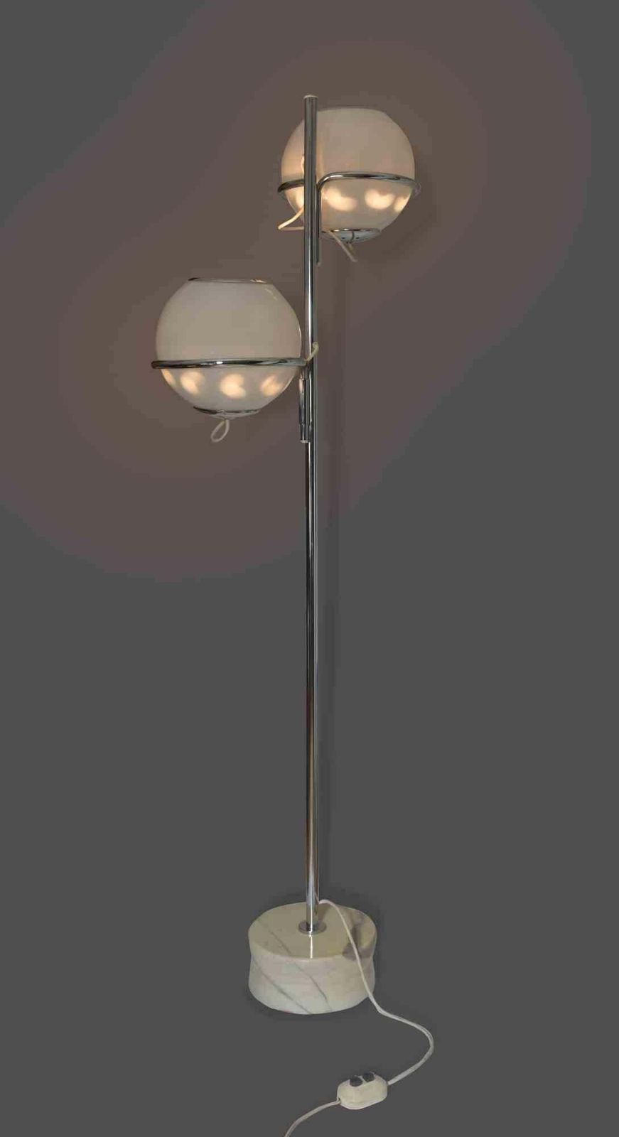 Vintage 1094 Floor Lamp By Gino Sarfatti, Italy, 1969 photo Lighting