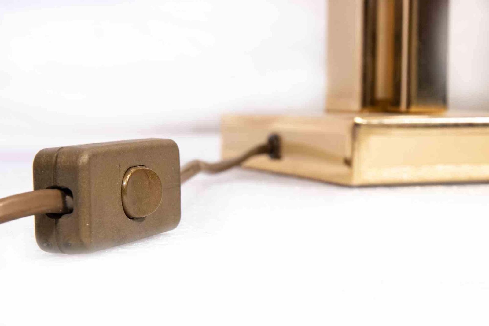 Vintage Table Lamp "Alain Delon" For Maison Jansen, 1970s photo for sale
