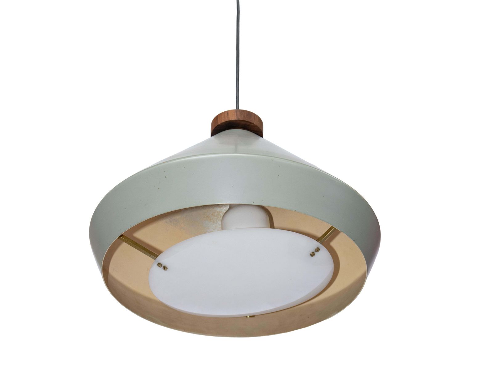 photo furniture Lamp Model "177a" Saliscendi By Tito Agnoli For O Luce, Italy 1957.